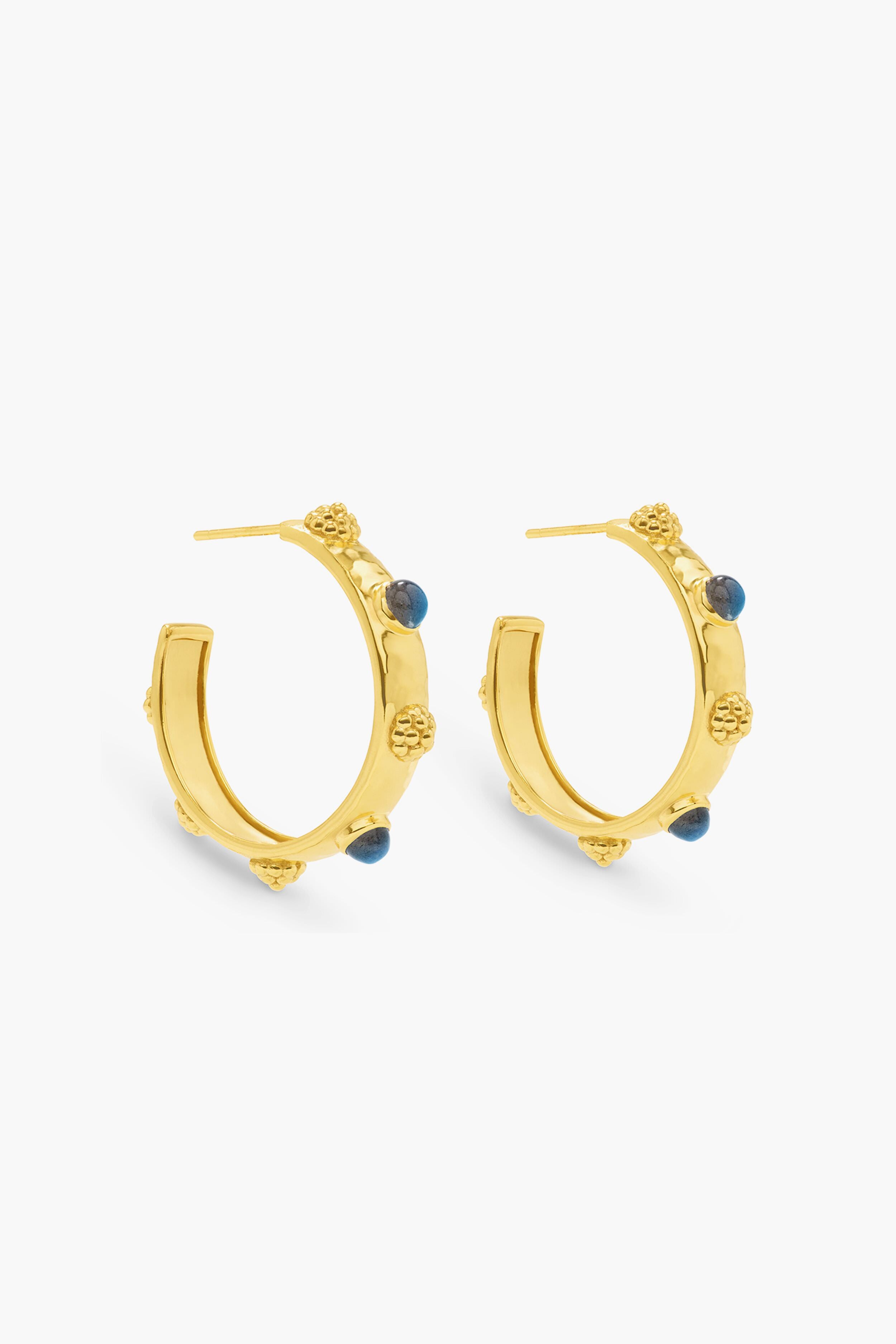 Cleopatra Hoop Earrings-Charming Tale Store