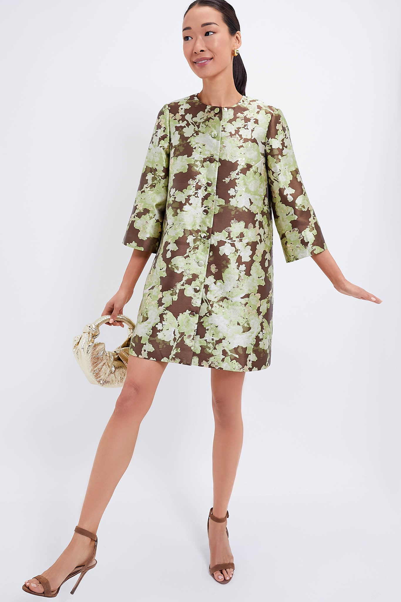 Ellesmere Jacquard Millie Coat Dress-Charming Tale Store