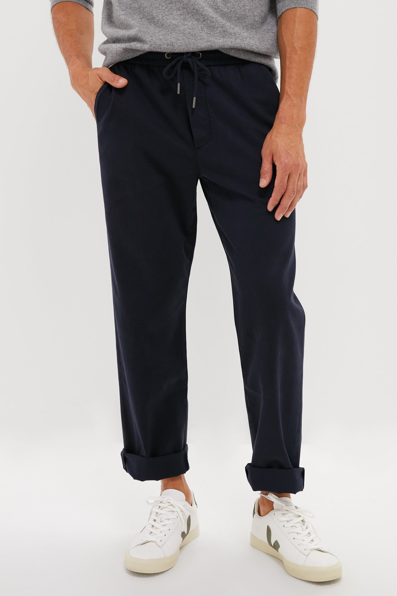 Faded Black Relaxed Fit Saturday Twill Pant-Charming Tale Store