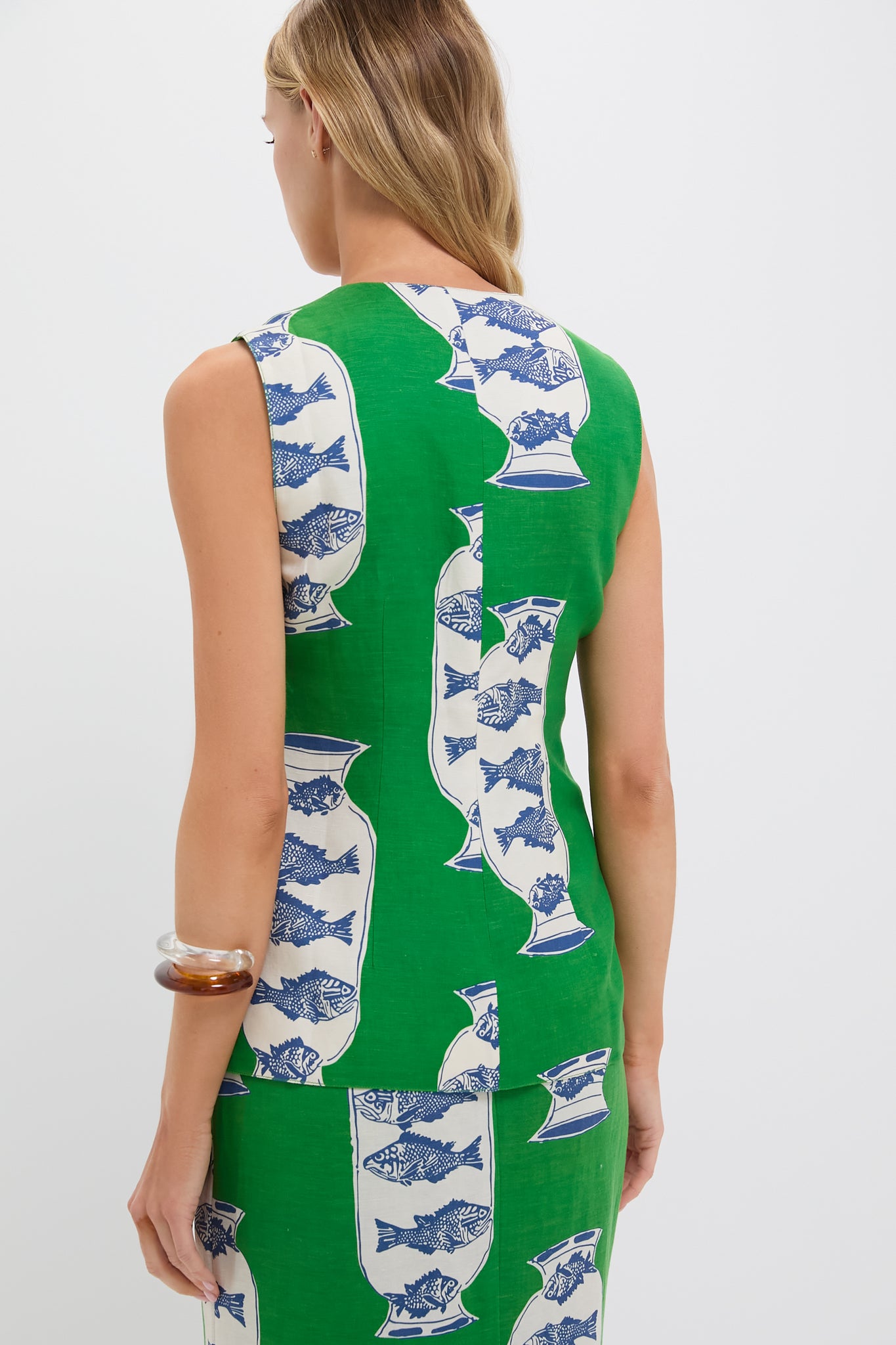 Herring Green Lachlyn Vest-Charming Tale Store