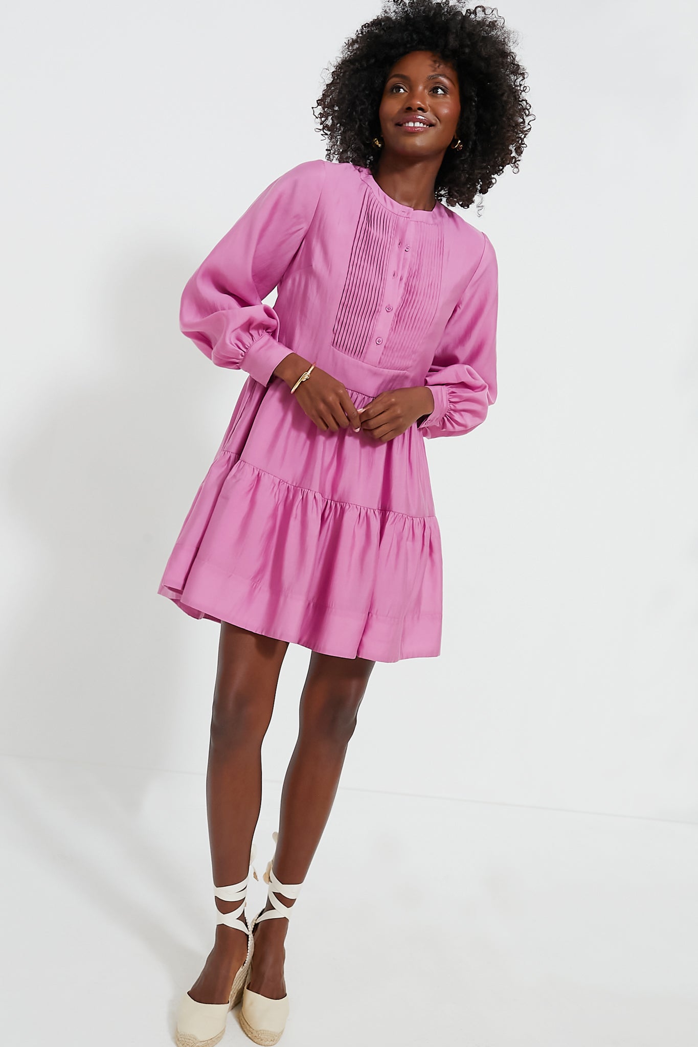Pink Amie Mini Dress-Charming Tale Store