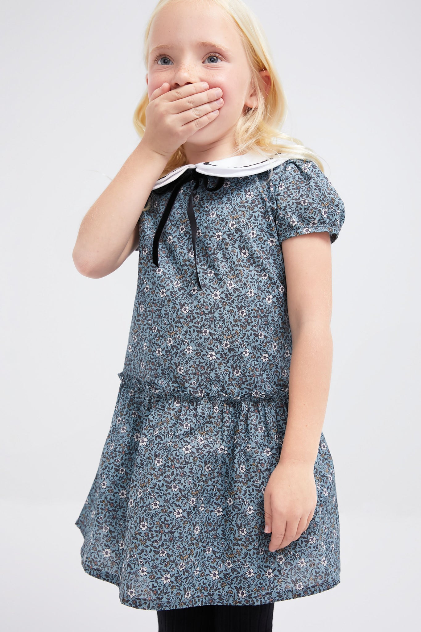 Xana Drop Waist Dress-Charming Tale Store