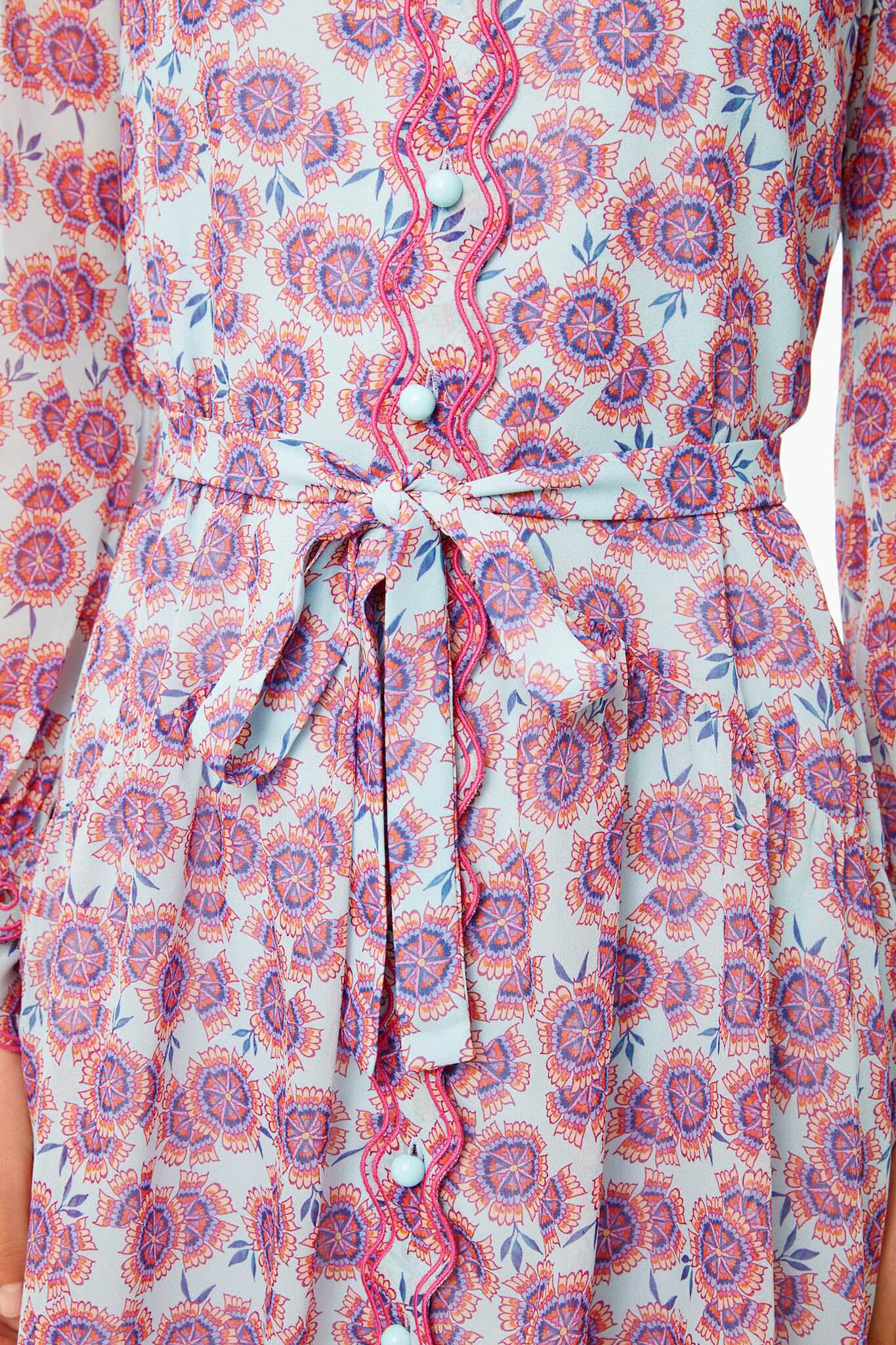 Dragonfruit Tilly Ruffle Eyelet Dress-Charming Tale Store