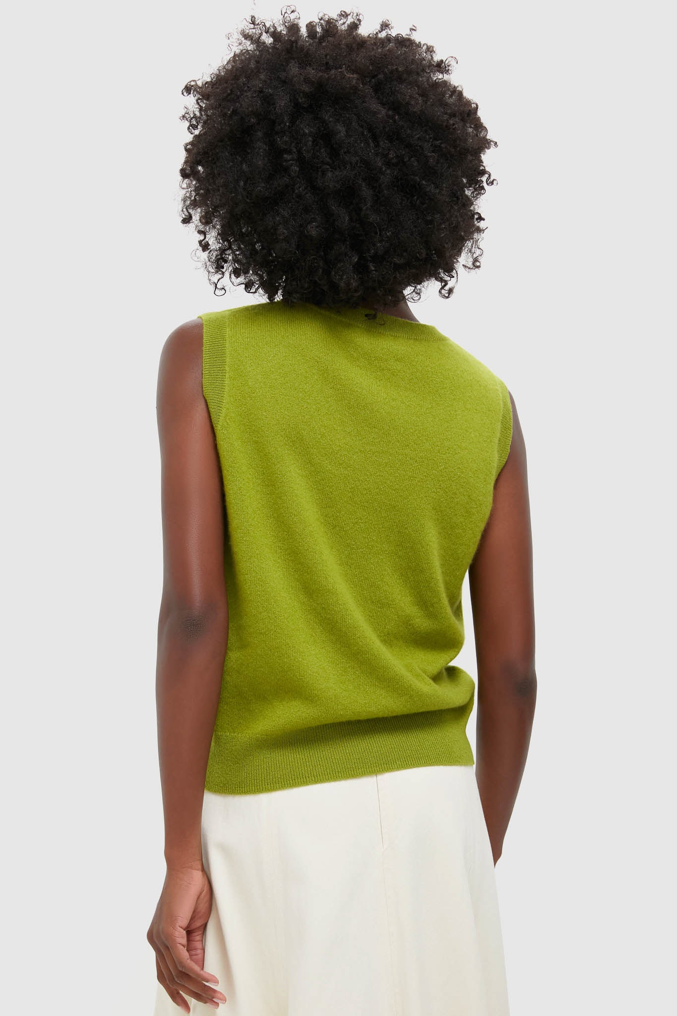 Woodbine Green Cashmere Shell-Charming Tale Store