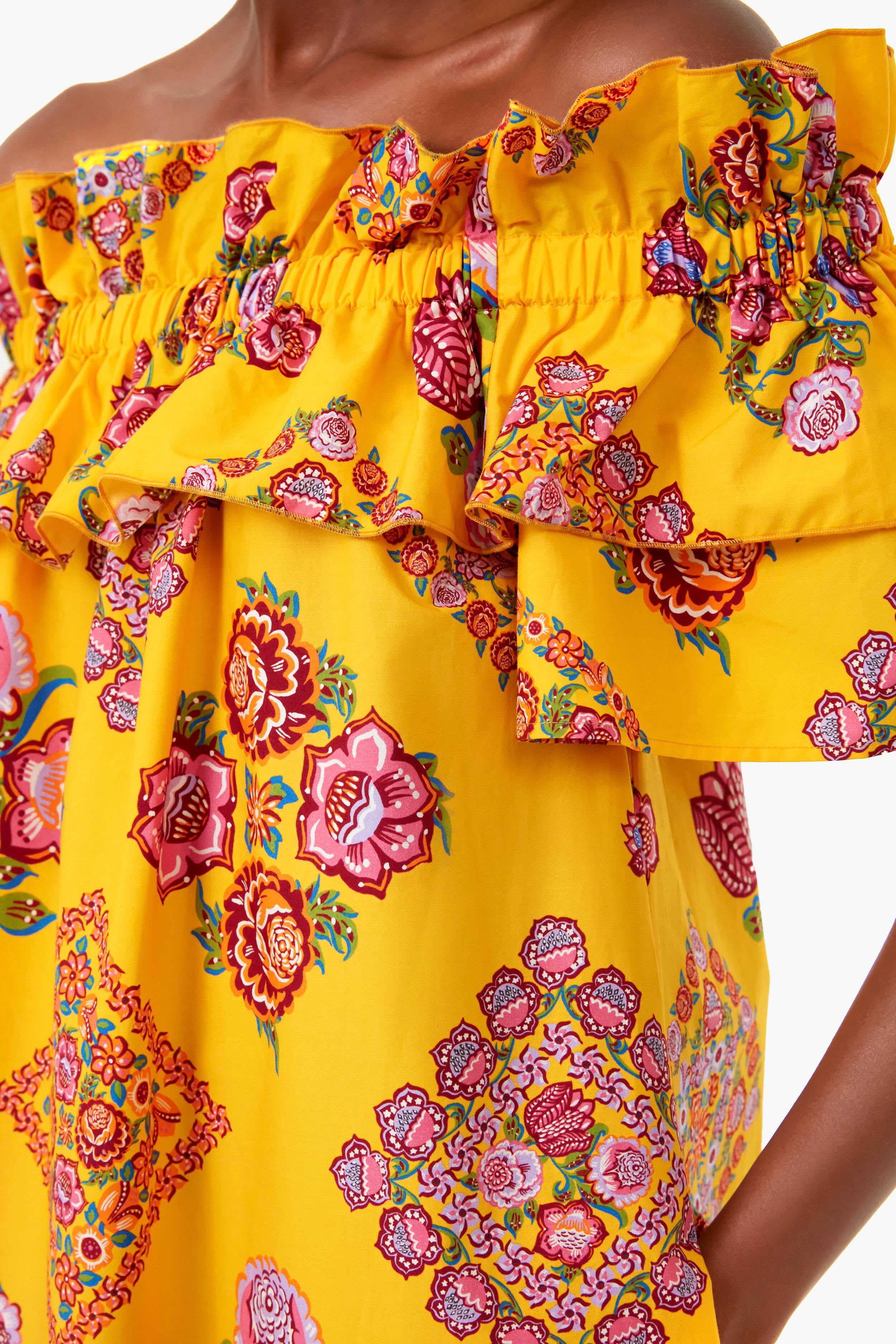 Cowgirl Giallo Breakfast Dress-Charming Tale Store