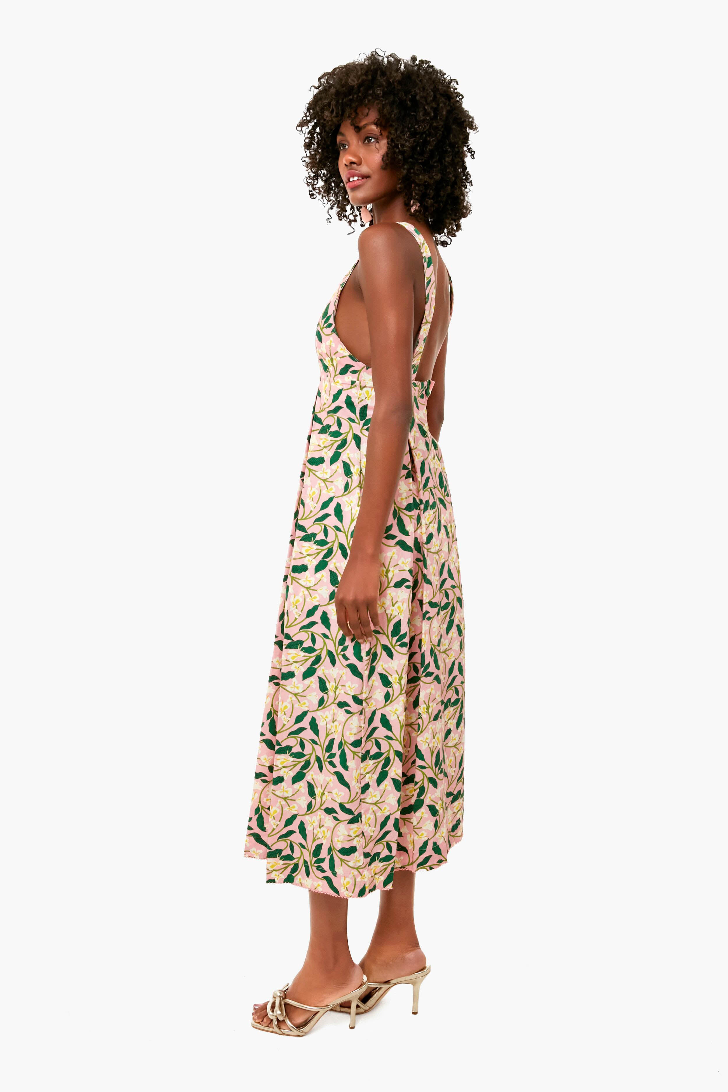 Dos Gardenias Hortensia Dress-Charming Tale Store