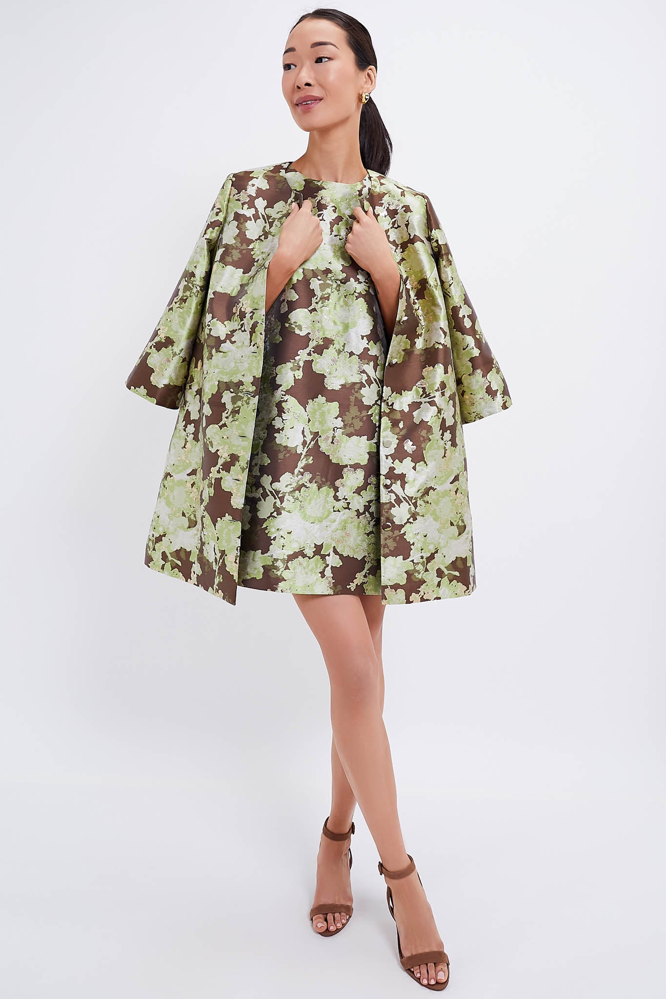 Ellesmere Jacquard Millie Coat Dress-Charming Tale Store