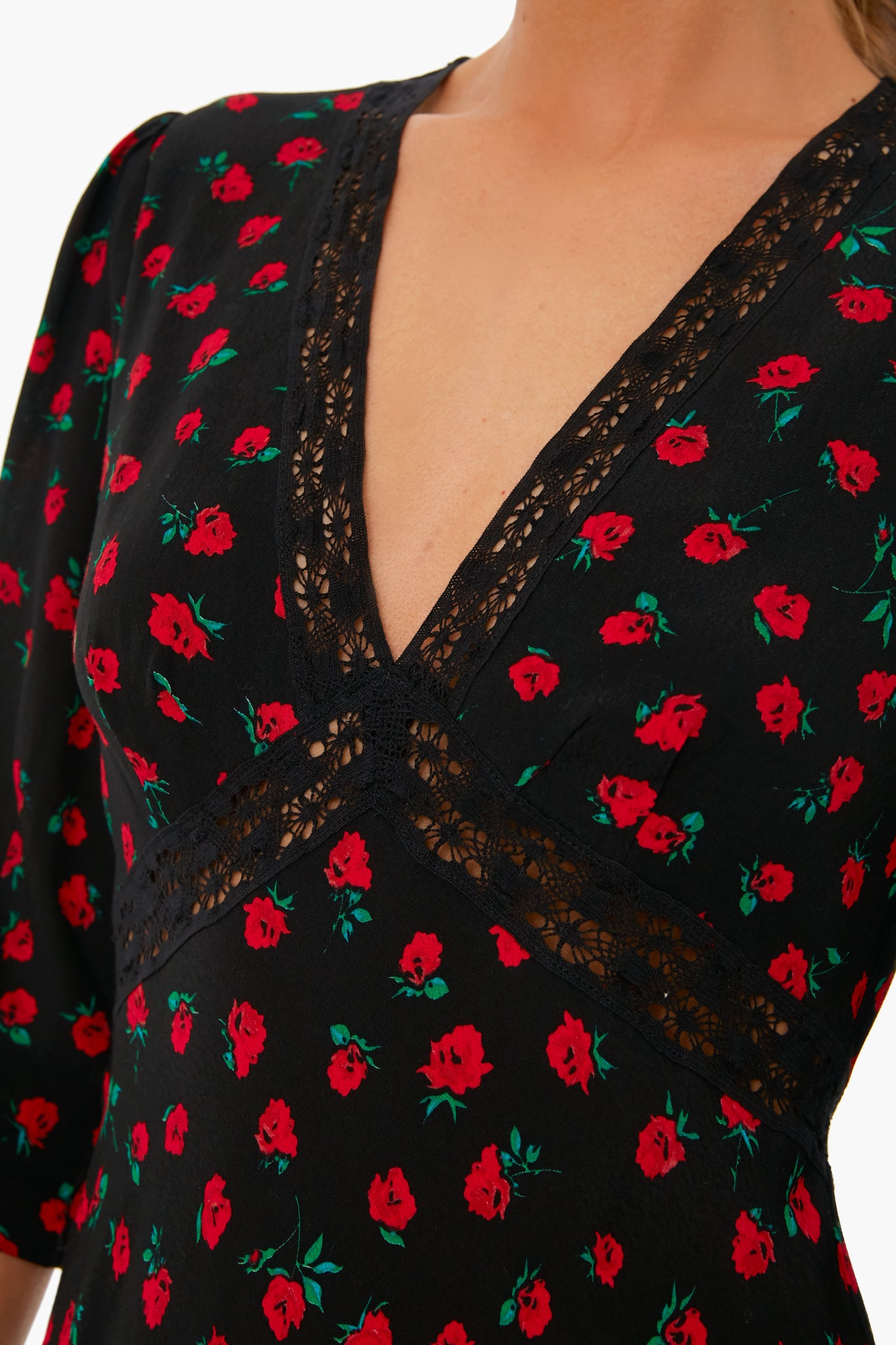 Gemma Floral Dress-Charming Tale Store