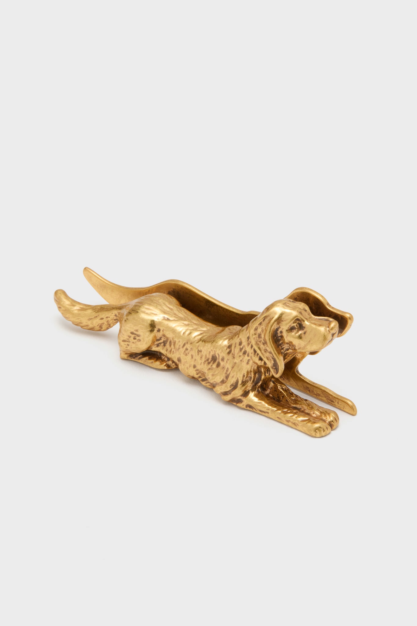 Gold Dog Place Card Holders Set of 4-Charming Tale Store