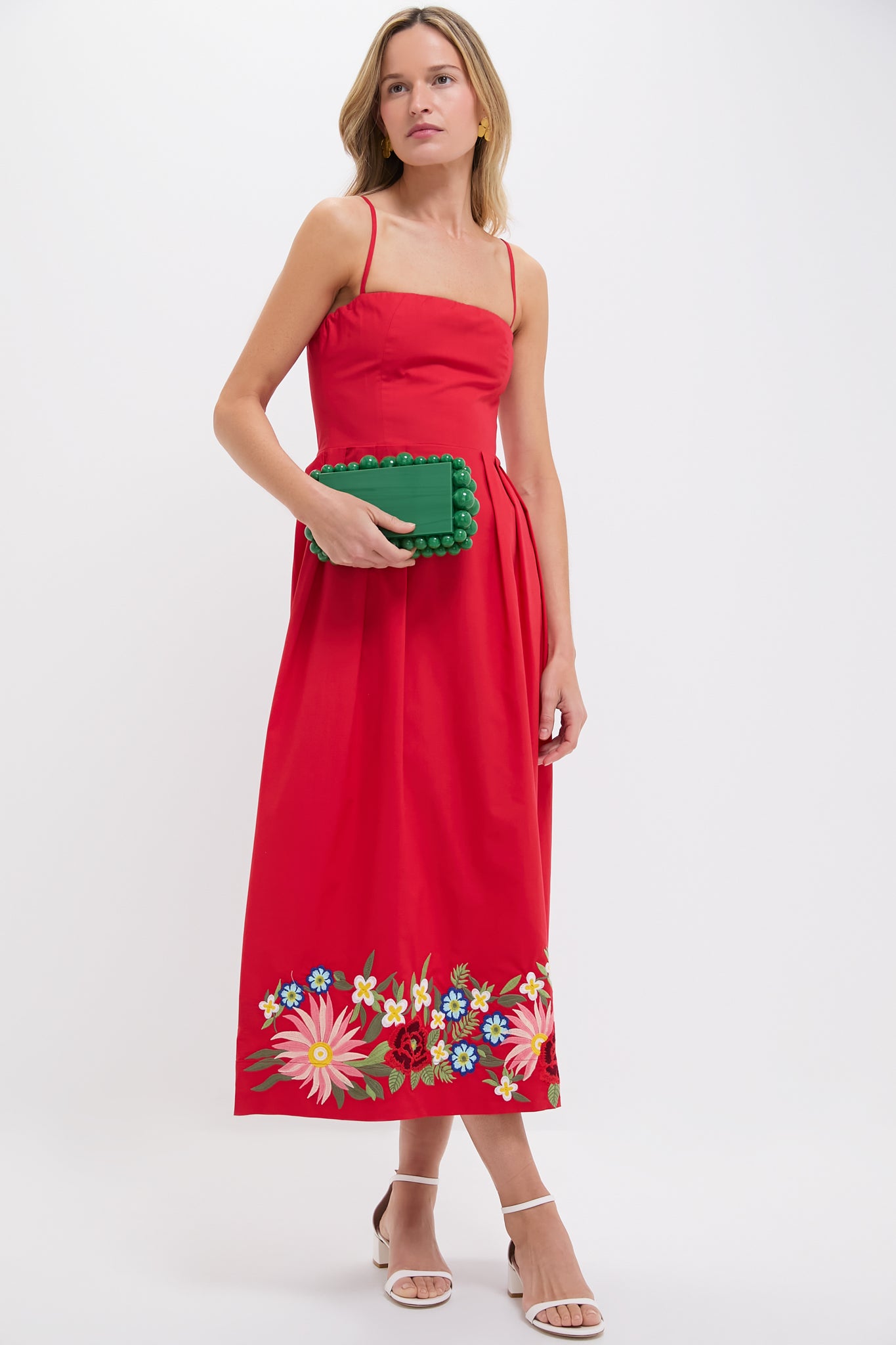 Deep Basil Eos Clutch-Charming Tale Store