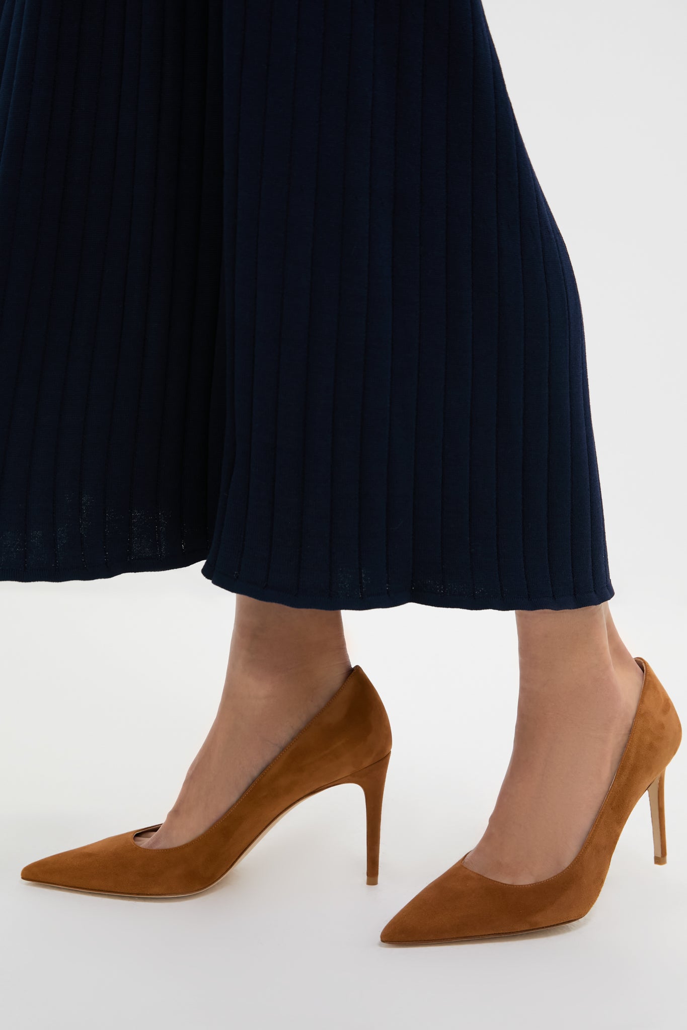 Hazel Suede Power 85 Heels-Charming Tale Store