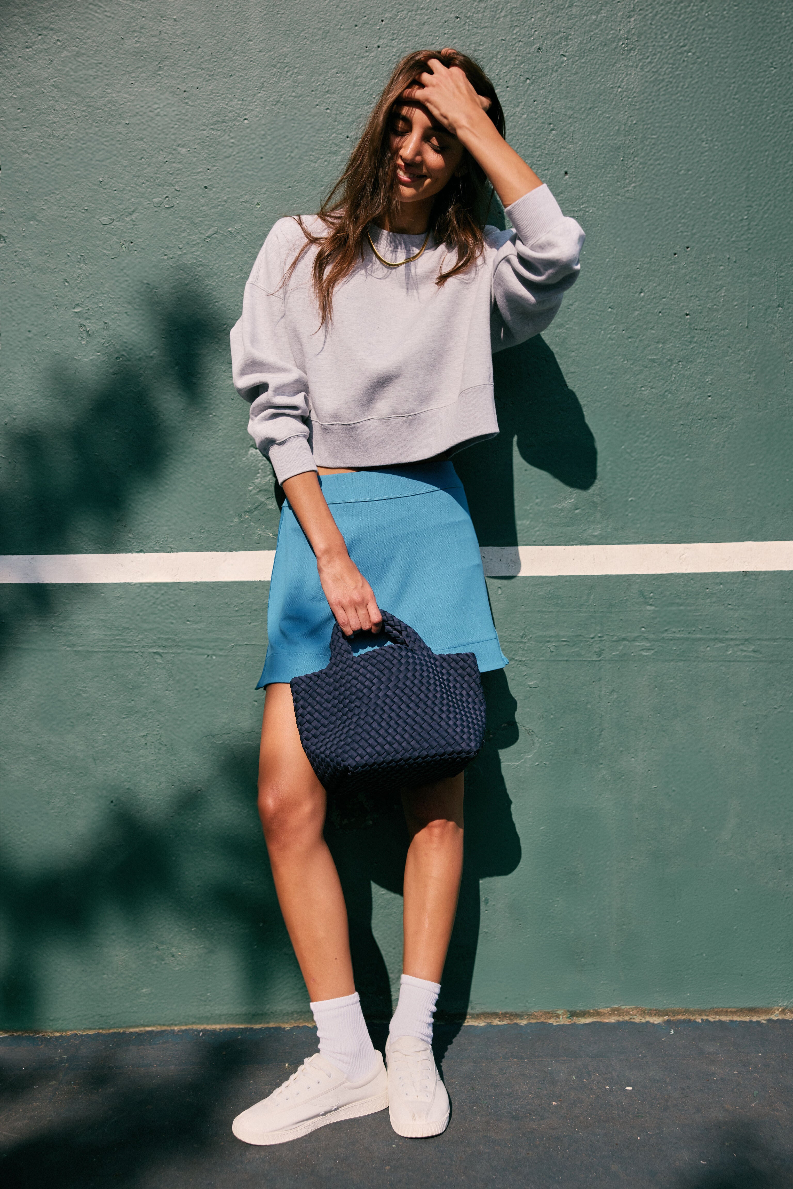 Heathered Gray Cropped Evans Pullover-Charming Tale Store