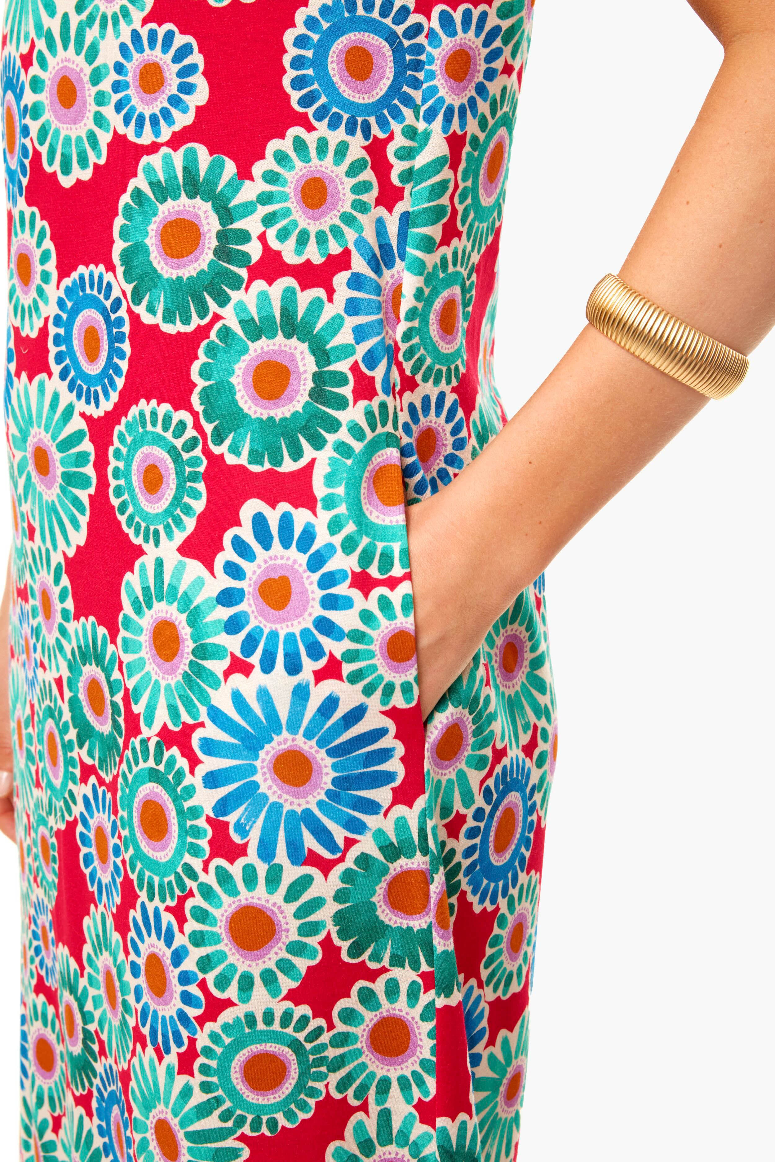 Crazy Daisy Sporty Swing Dress-Charming Tale Store