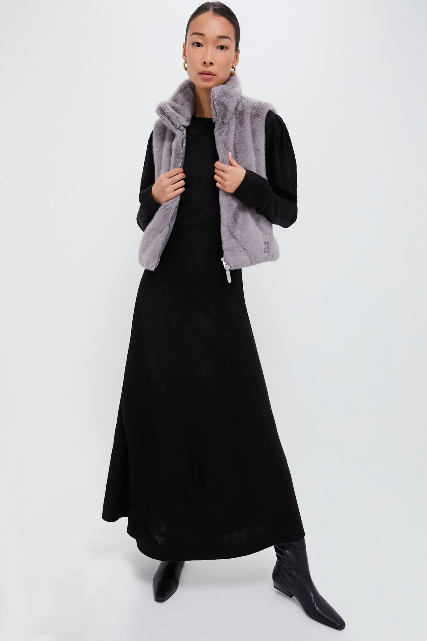 Carbon Ginny Vest-Charming Tale Store