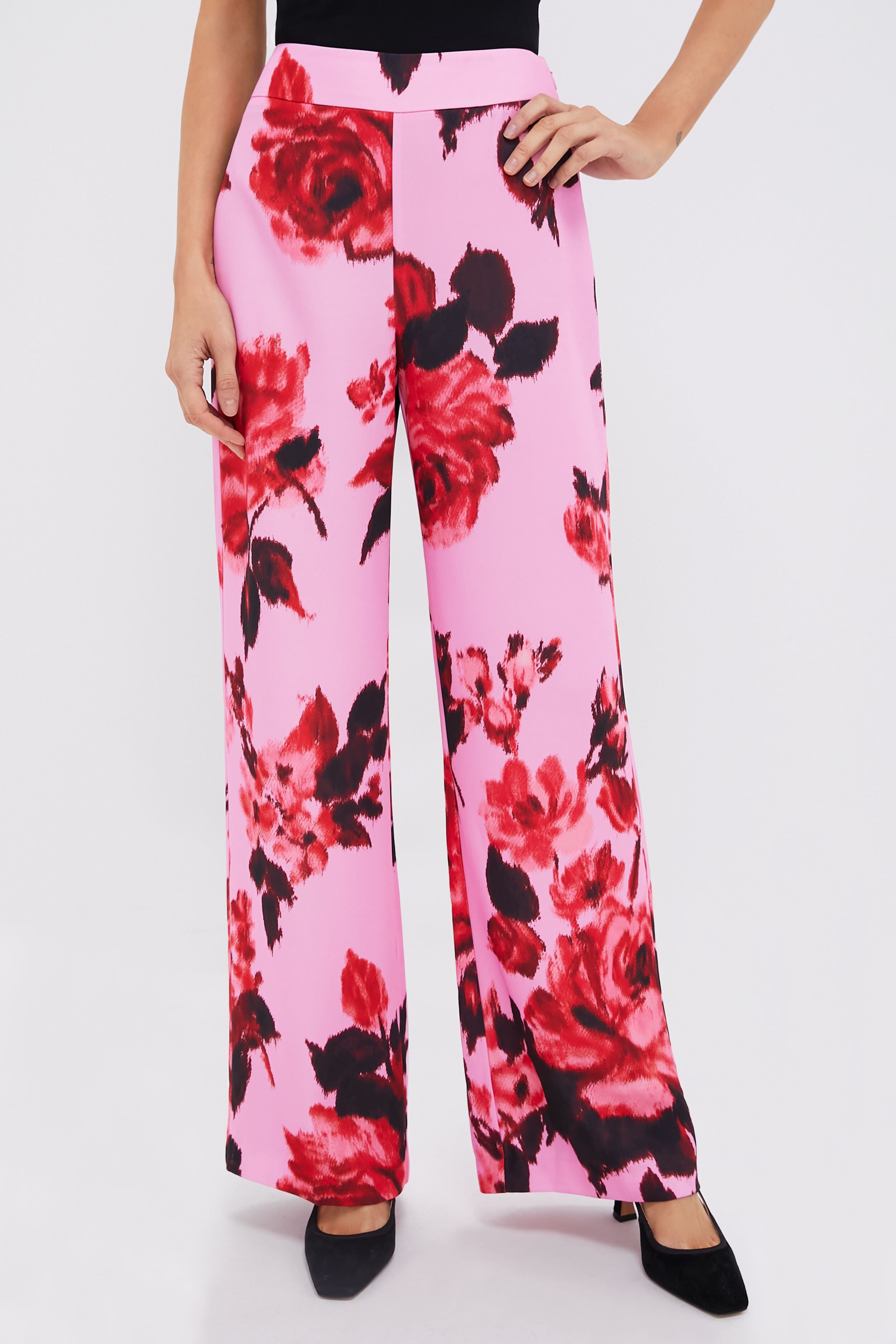 Cerise Blossom Erin Pants-Charming Tale Store