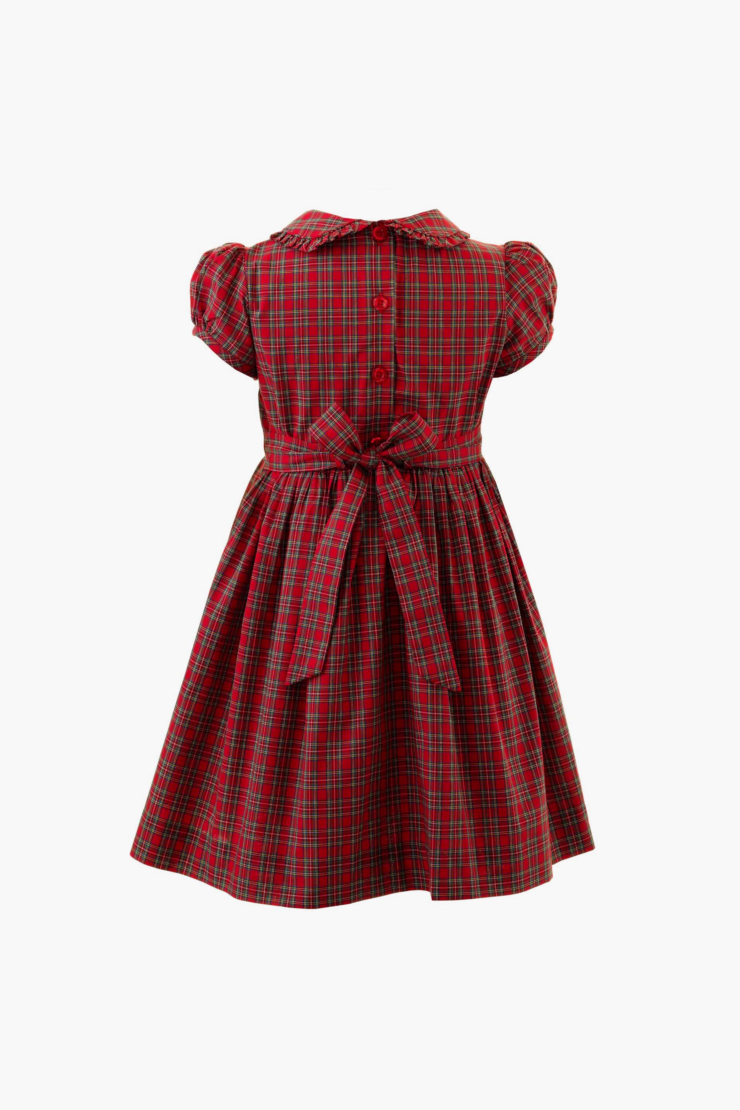 Tartan Frill Dress-Charming Tale Store