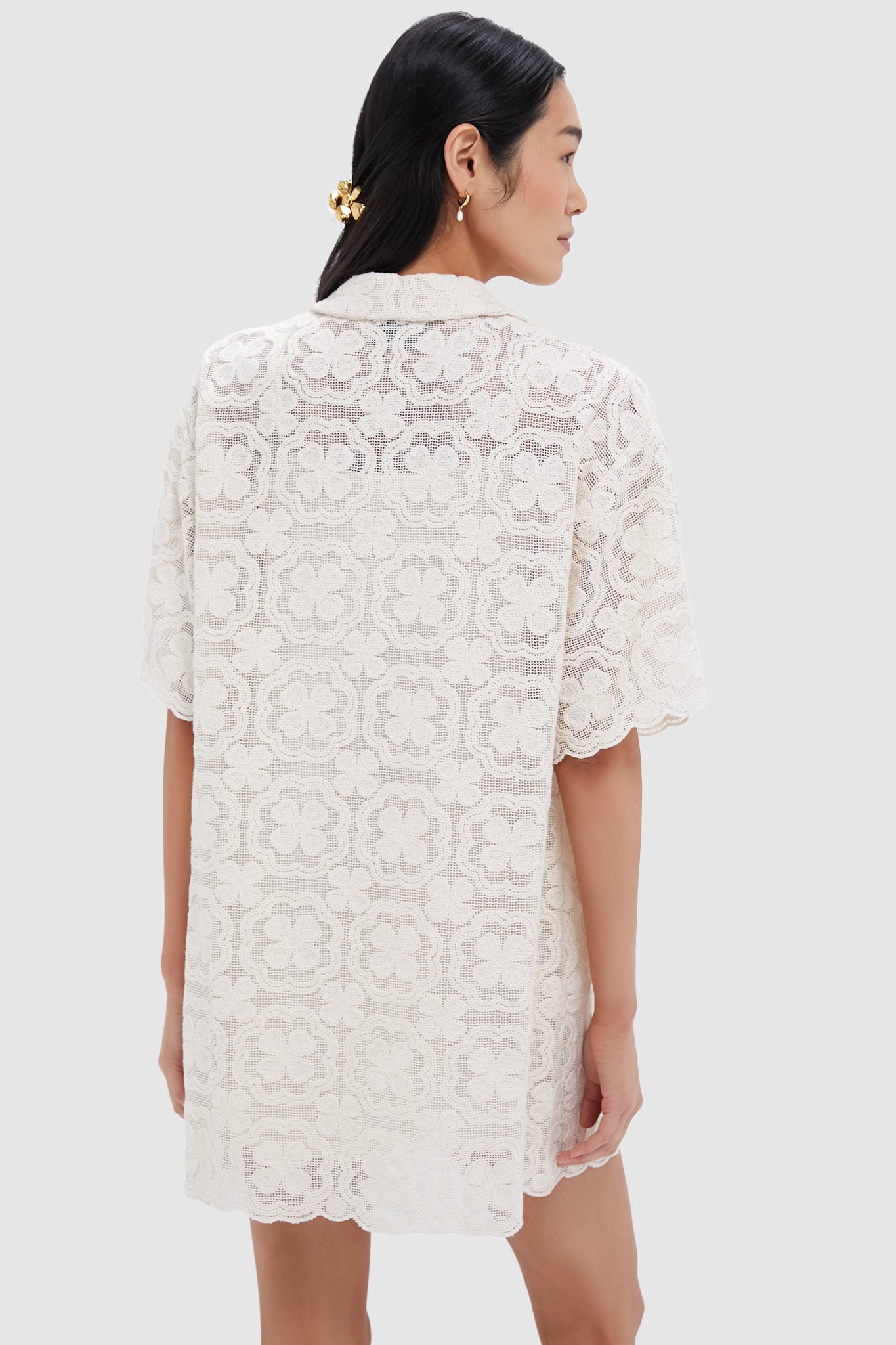 Tan Lace Kiera Dress-Charming Tale Store