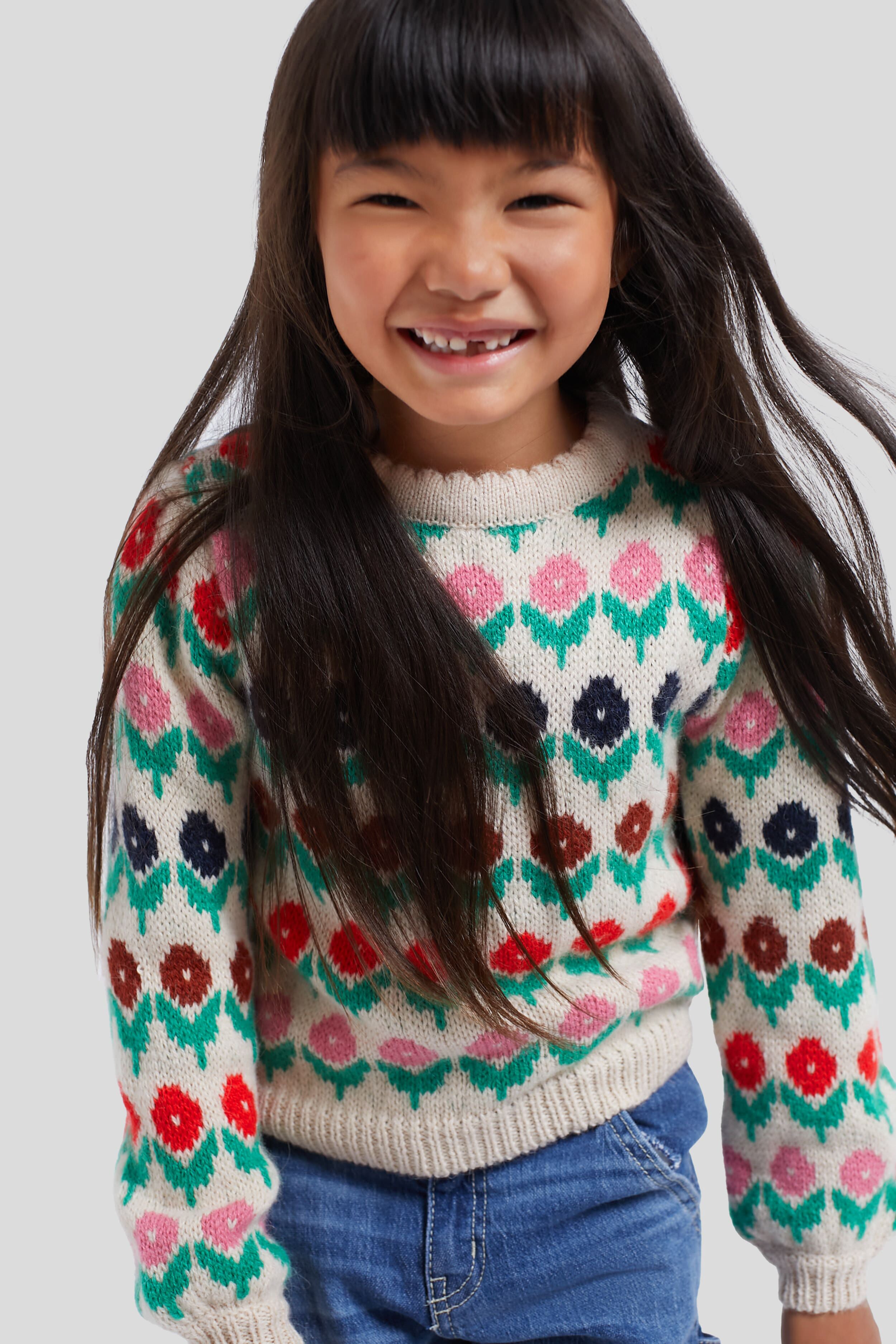 Fleurette Ecru Cleophee Jumper-Charming Tale Store