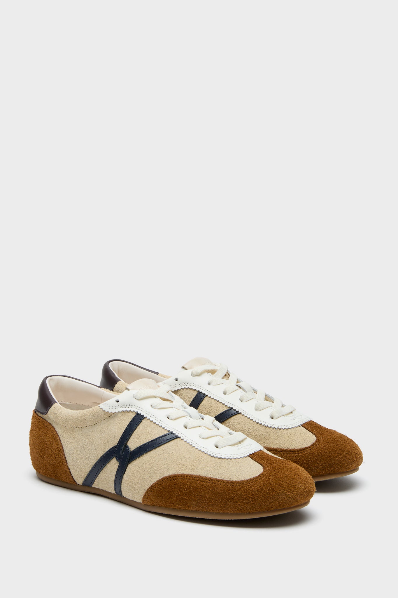 Sand and Hazelwood Riviera Sneakers-Charming Tale Store