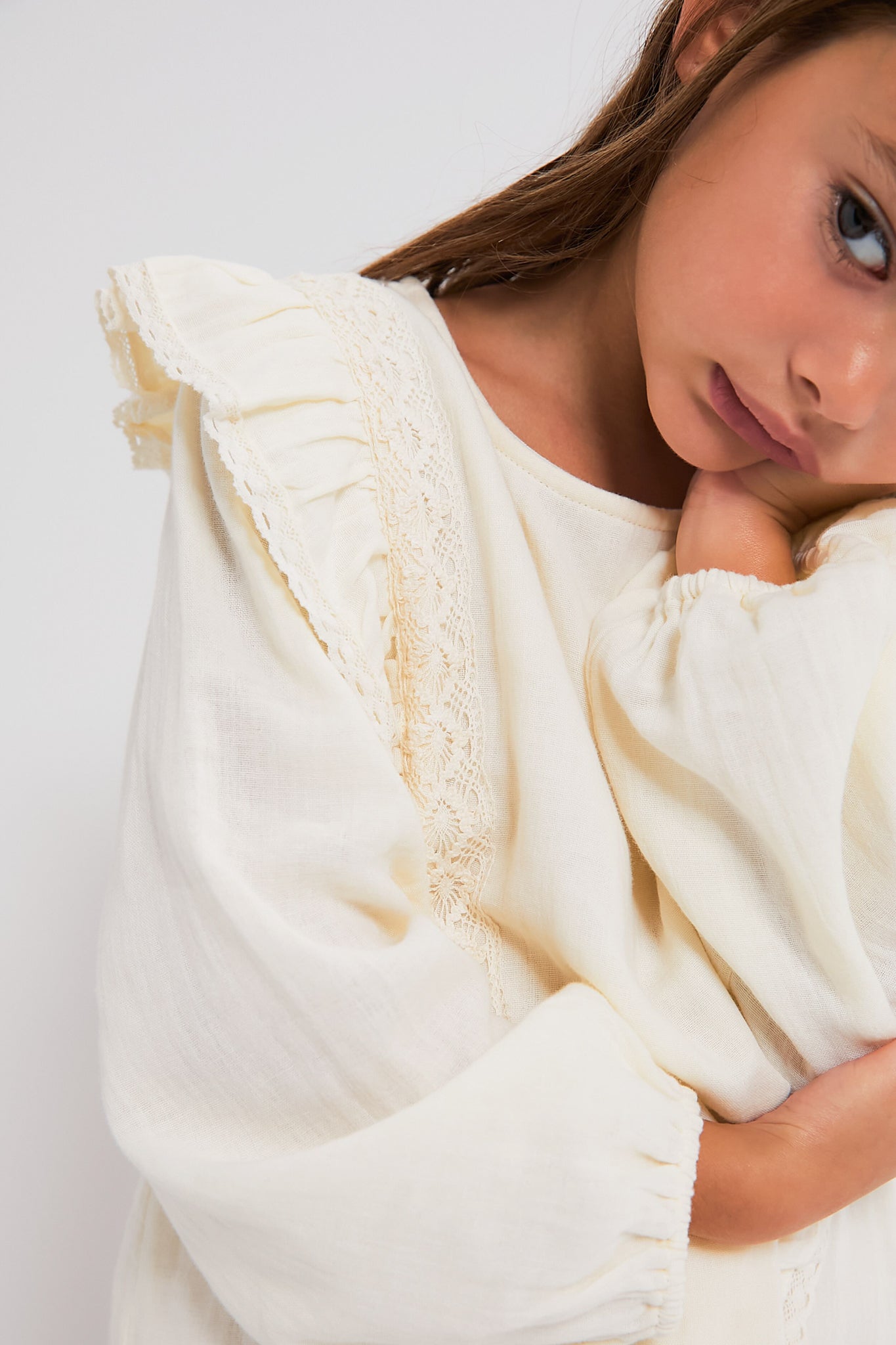 Cream Tubi Blouse-Charming Tale Store