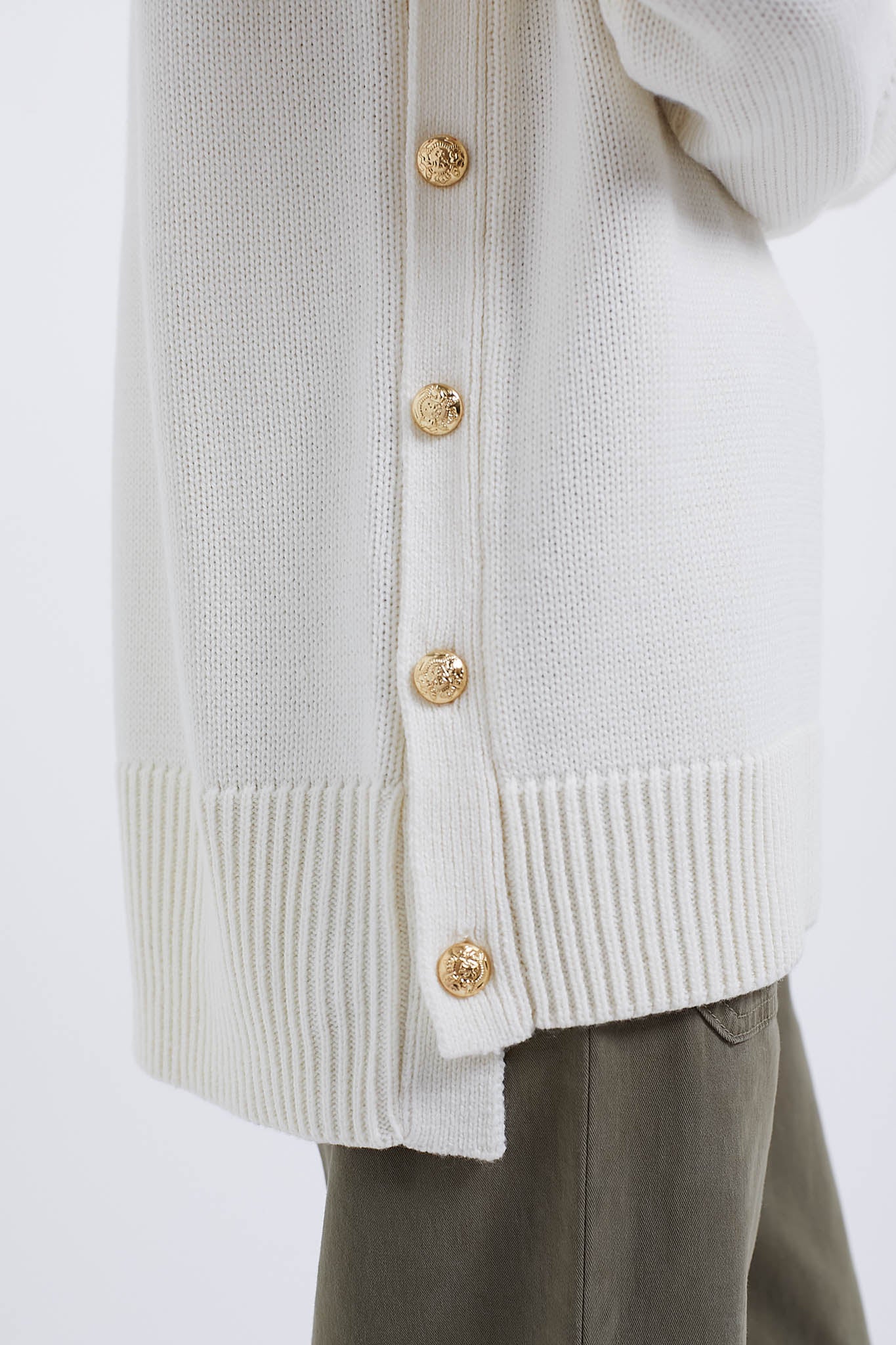 Winter White Sophia Sweater-Charming Tale Store