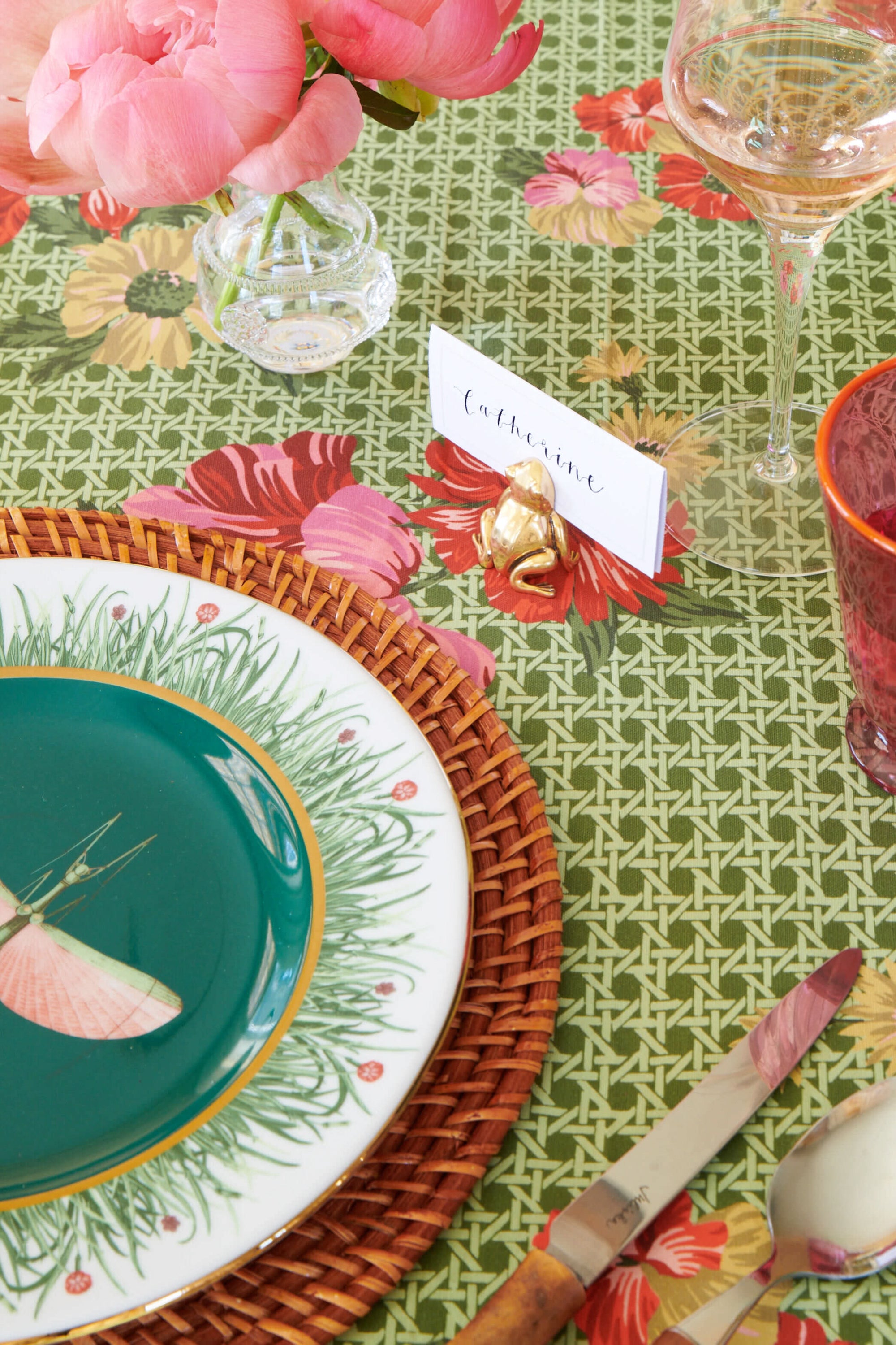 Gold Frog Place Card Holders Set of 4-Charming Tale Store