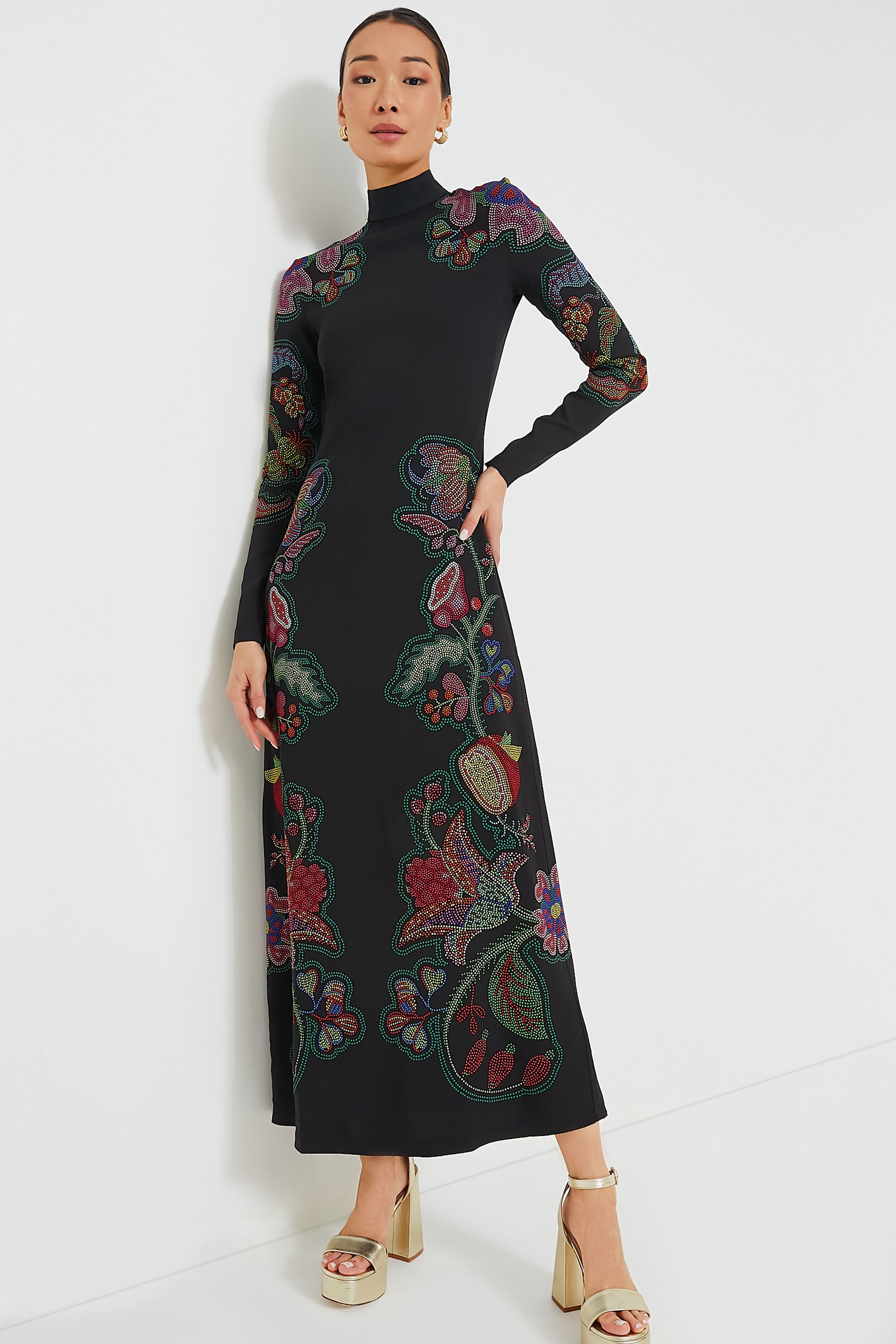 Grenadilla Placee Halle Dress-Charming Tale Store