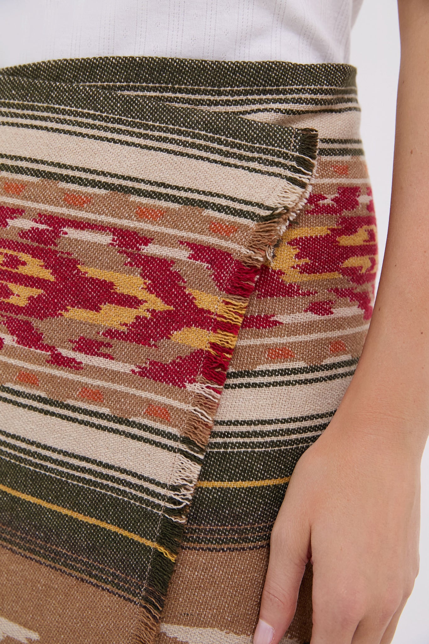 Camel Adelaide Skirt-Charming Tale Store