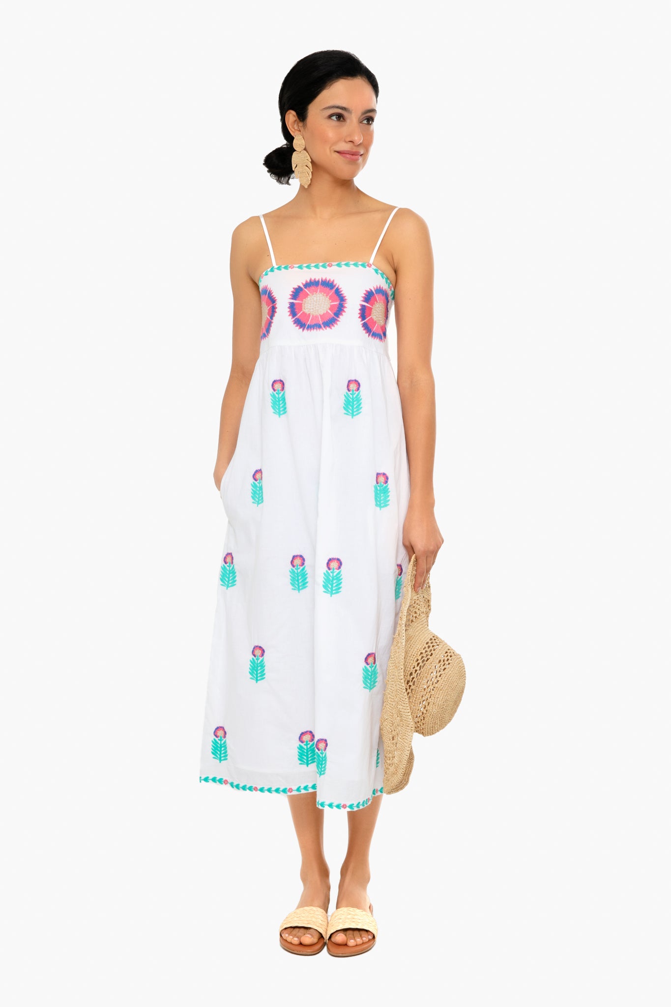 Flower Agate Dress-Charming Tale Store