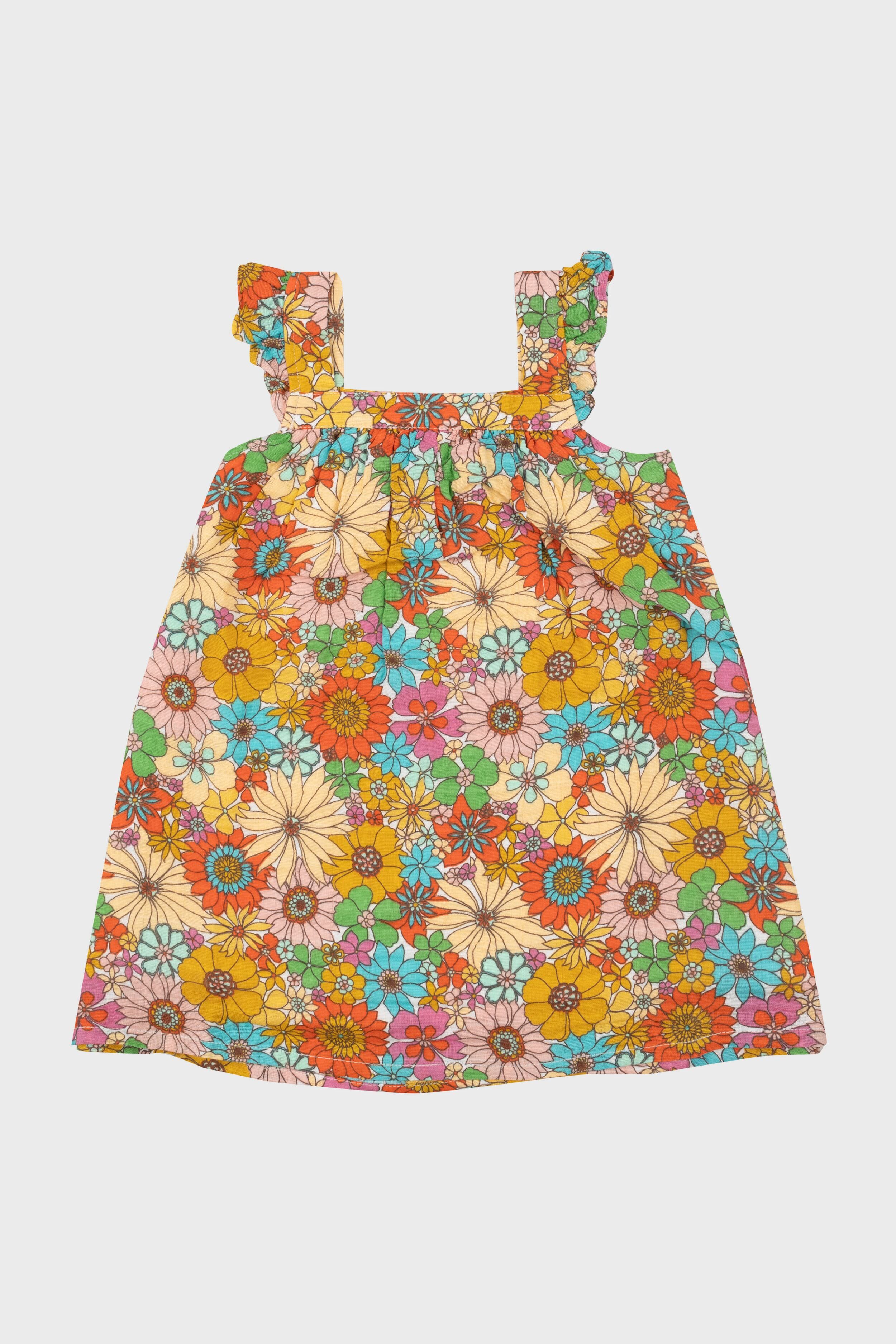 Vintage Dream Floral Sundress-Charming Tale Store