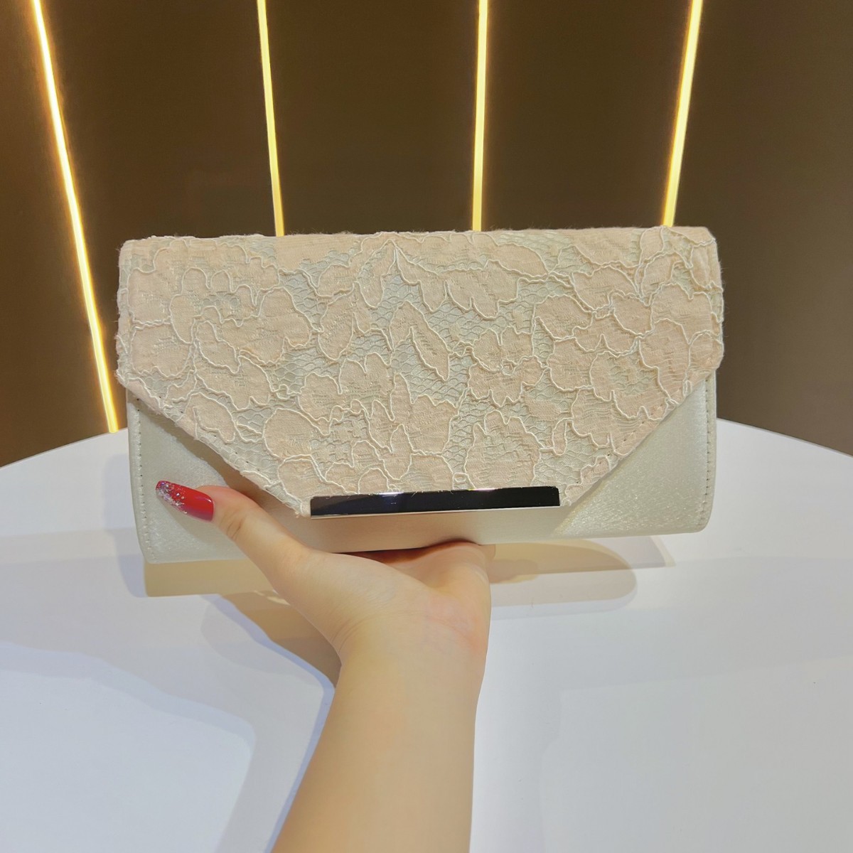 Versatile Clutch Bag — From Day Outfit to Night Party Look