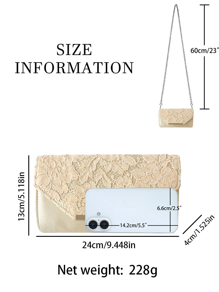 Versatile Clutch Bag — From Day Outfit to Night Party Look