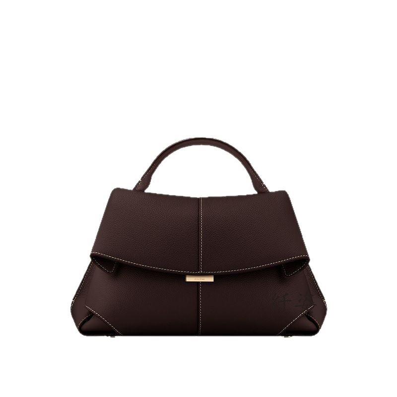 Luxury Genuine Leather Handbag — Classic Design for Daily Use