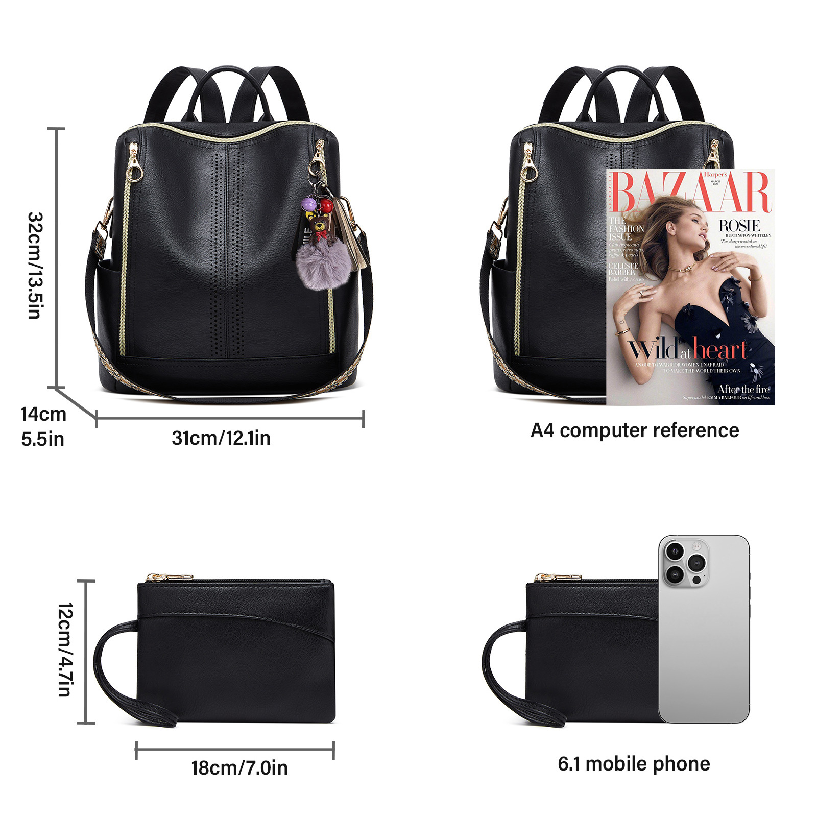 Versatile Everyday Backpack — Style and Convenience in One