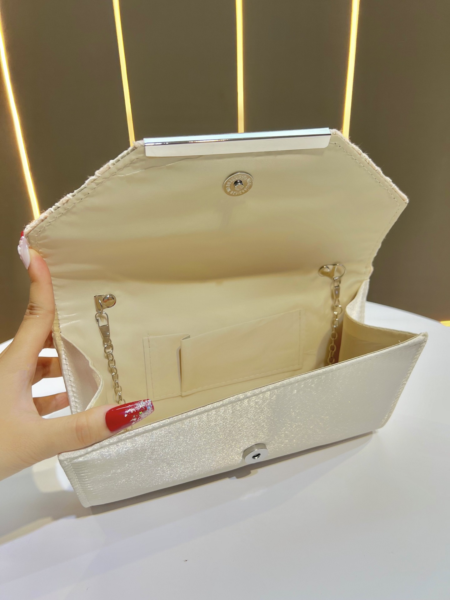 Versatile Clutch Bag — From Day Outfit to Night Party Look