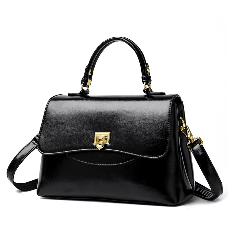 Fashionable Texture Large-Capacity Shoulder Handbag For Women 2025 New Shopping Mall Counter Women'S Bag Hand-Held Crossbody Small Square Bag-pliege