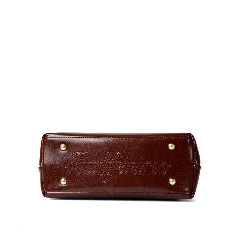 Fashionable Texture Large-Capacity Shoulder Handbag For Women 2025 New Shopping Mall Counter Women'S Bag Hand-Held Crossbody Small Square Bag-pliege