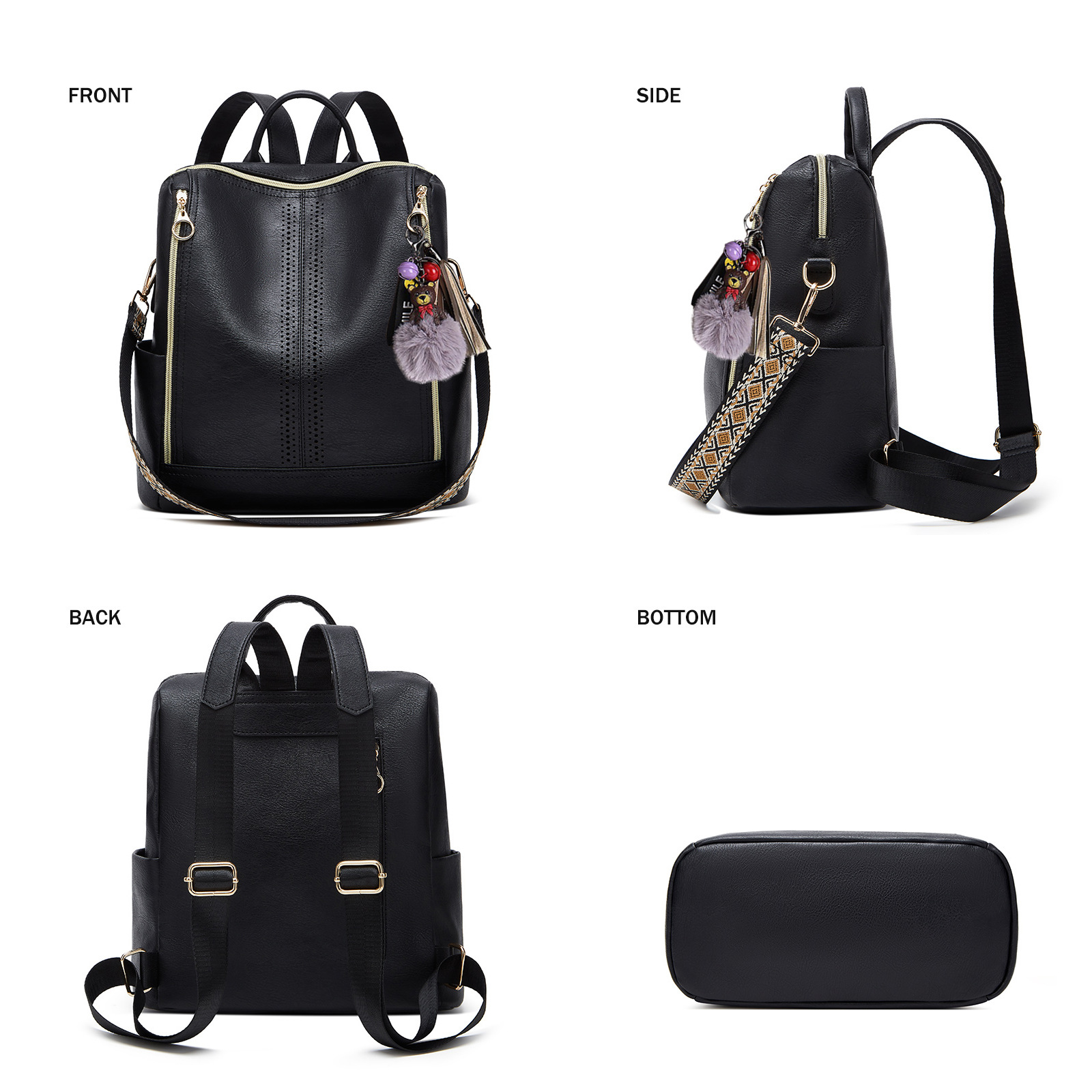 Versatile Everyday Backpack — Style and Convenience in One