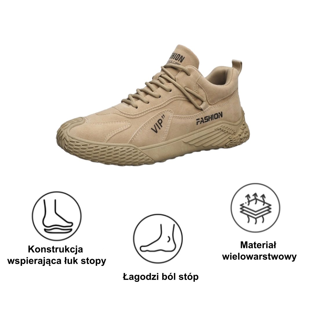 [⏰50% zniżki dzisiaj - nie przegap] Ergonomiczne buty trekkingowe - ✅️ Korygują styl chodzenia - Wyselekcjonowana włoska skóra