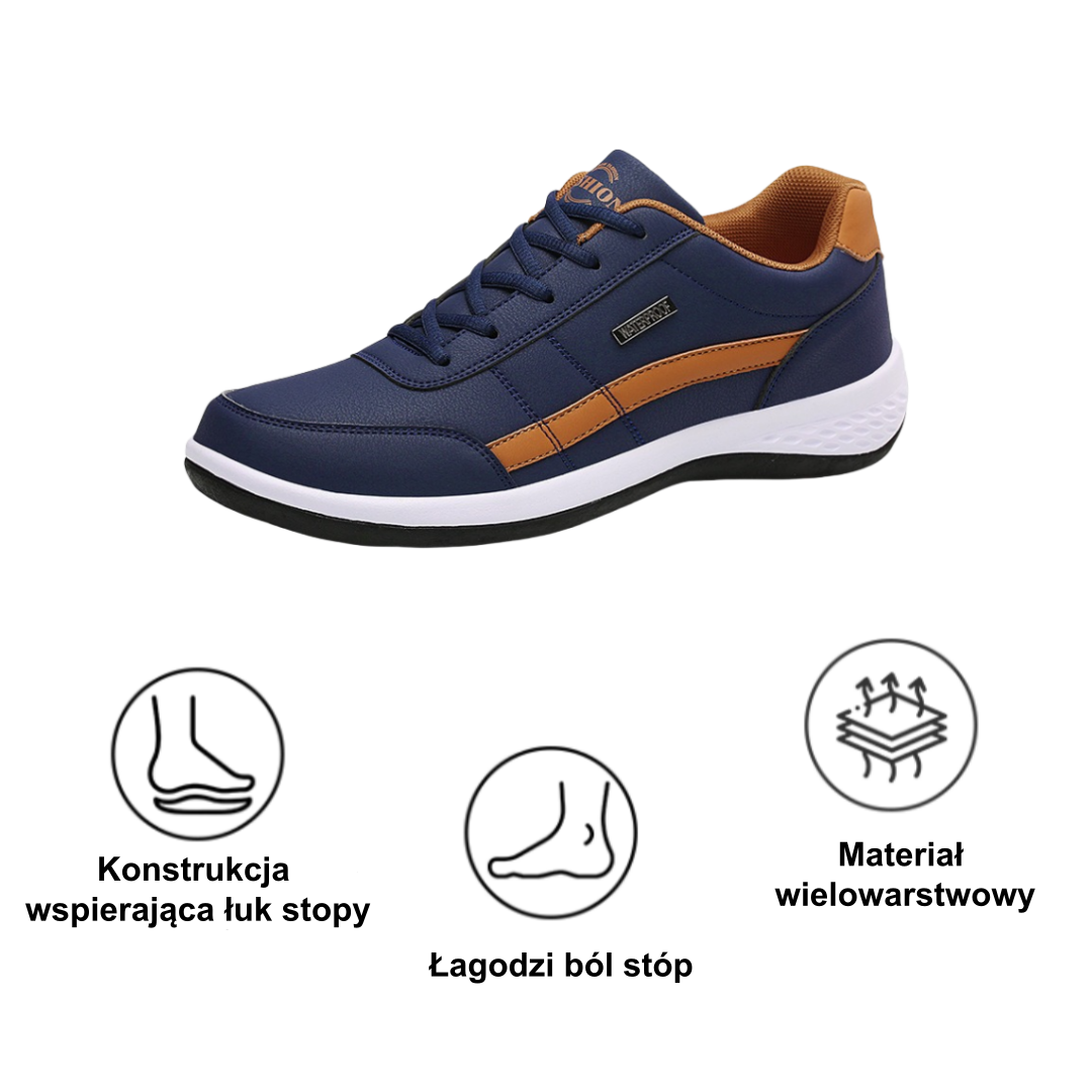 【🎄Specjalna oferta świąteczna: 70% zniżki – nie przegap】Ergonomiczne buty ortopedyczne – ✅️ Korygują postawę podczas chodzenia – Wodoodporne i antypoślizgowe 👞Wyselekcjonowana włoska skóra