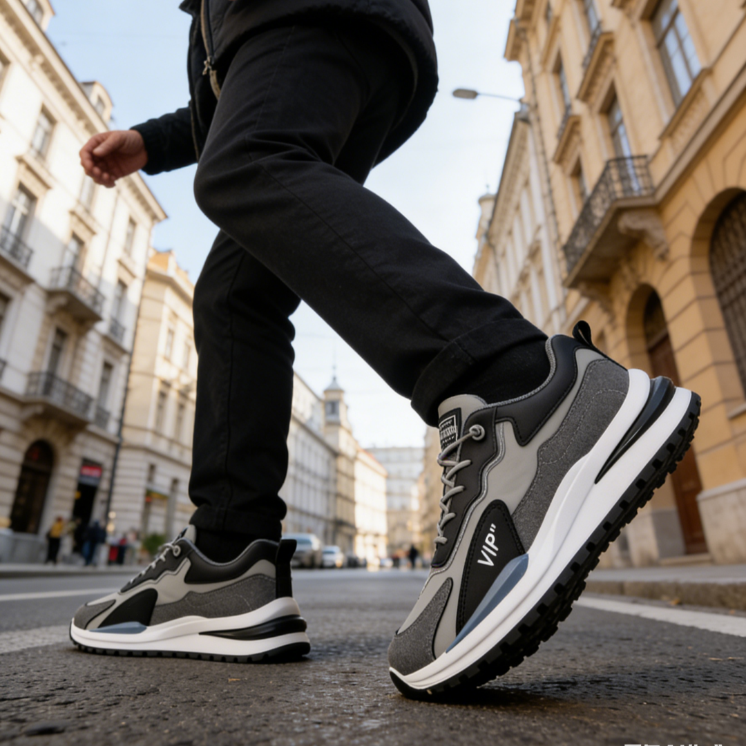 【⏰50% zniżki dzisiaj - nie przegap】Ergonomiczne buty ortopedyczne – ✅️ Korygują postawę podczas chodzenia – Wodoodporne i antypoślizgowe 👞Wykonane z oryginalnej australijskiej skóry bydlęcej