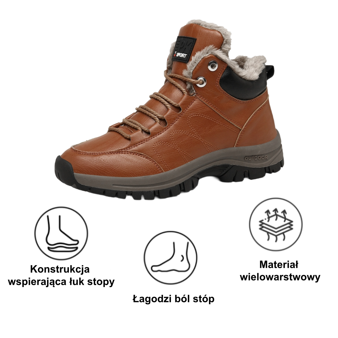 ⚡Ograniczona czasowo zniżka 50% — ergonomicznie zaprojektowane buty ortopedyczne, wykonane z importowanej australijskiej skóry bydlęcej i szyte ręcznie; łagodzą ból stóp, pleców i stawów; odporne na śnieg i poślizg, idealny wybór na zimę.