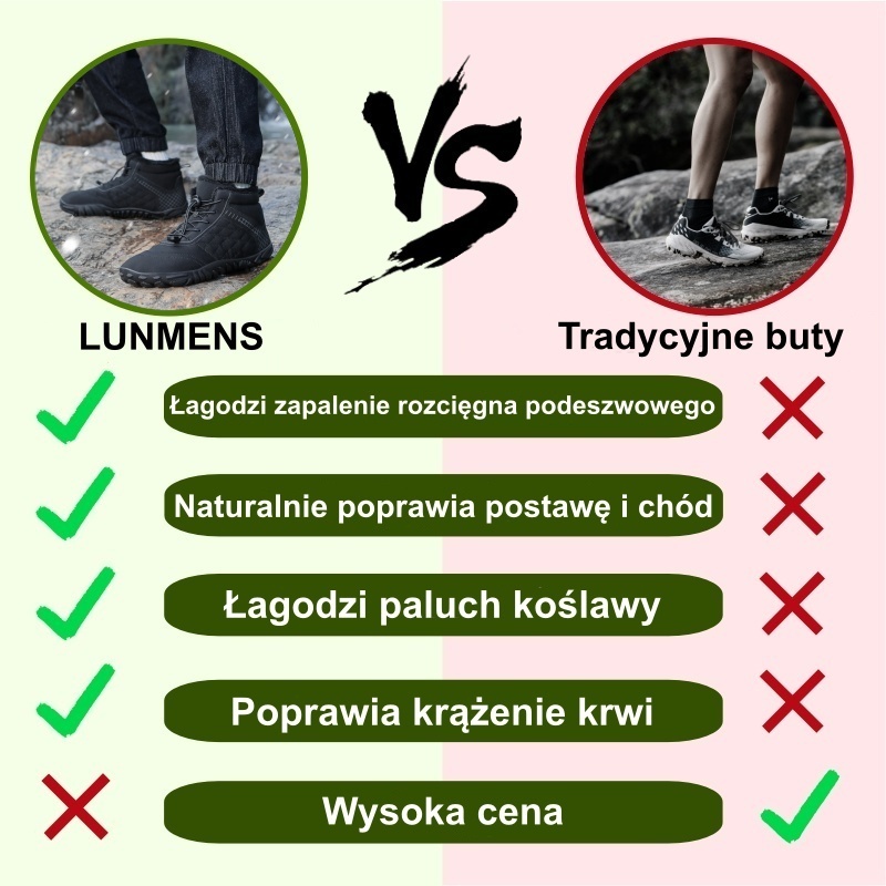 【⏰50% zniżki dzisiaj - nie przegap】Ergonomiczne, ciepłe buty zimowe – ✅️Korygują postawę podczas chodzenia – Wodoodporne i antypoślizgowe 👞
