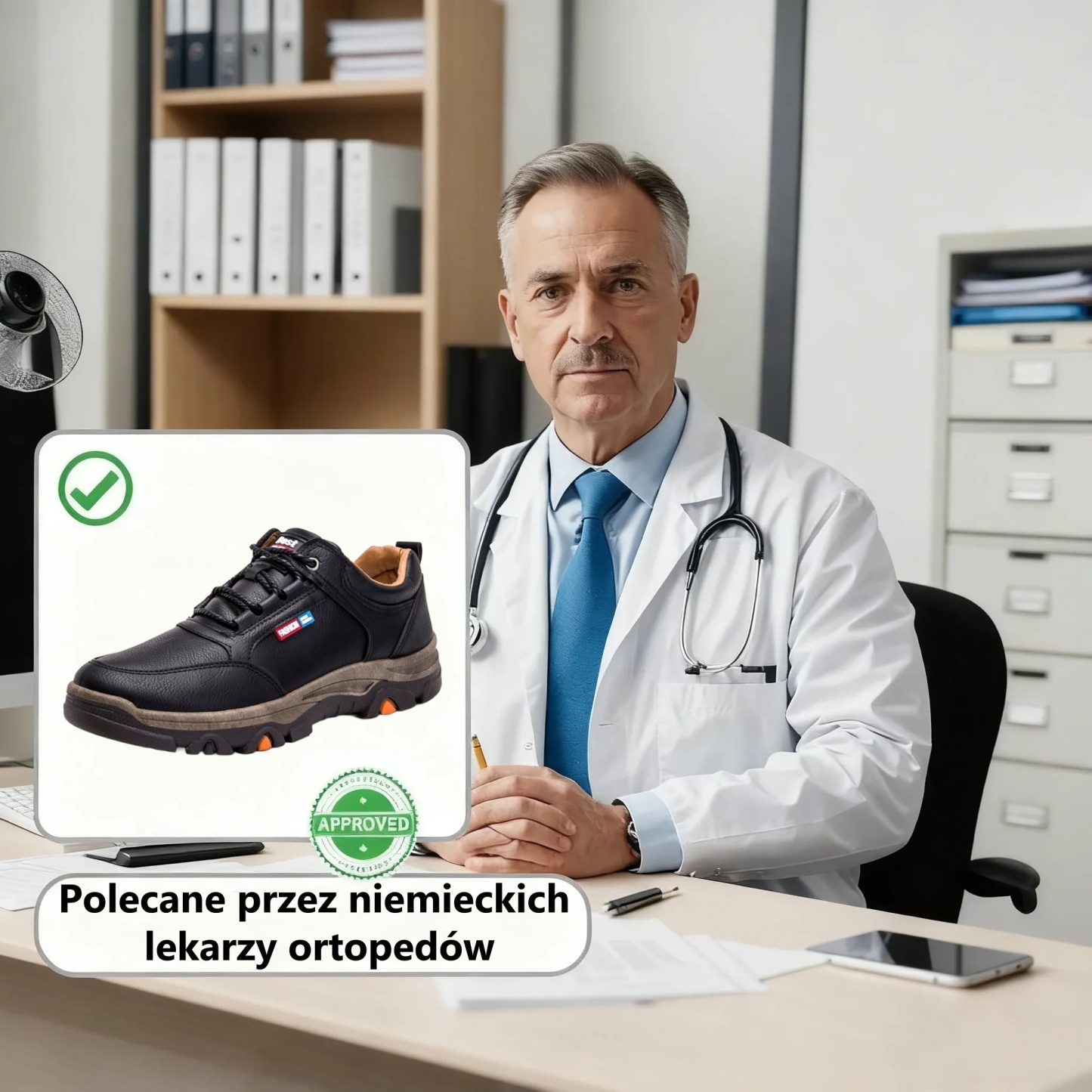 【⏰Oferta ograniczona czasowo: 70% zniżki – nie przegap】Nowe ergonomiczne buty ortopedyczne – ✅️ Korygują postawę podczas chodzenia – Ulepszone, wodoodporne i antypoślizgowe 👞 Wykonane z prawdziwej australijskiej skóry bydlęcej