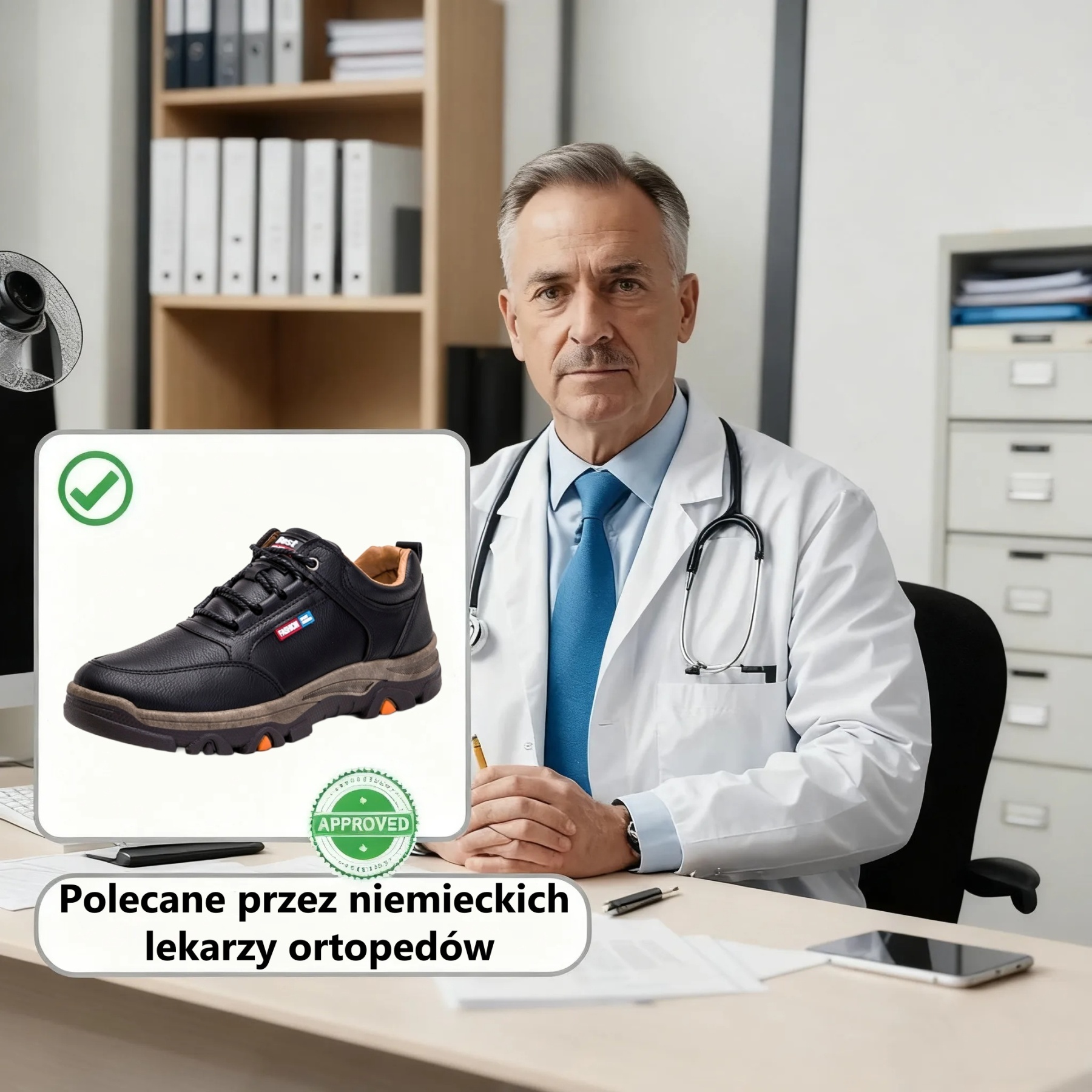 【⏰Oferta ograniczona czasowo: 70% zniżki – nie przegap】Nowe ergonomiczne buty ortopedyczne – ✅️ Korygują postawę podczas chodzenia – Ulepszone, wodoodporne i antypoślizgowe 👞 Wykonane z prawdziwej australijskiej skóry bydlęcej
