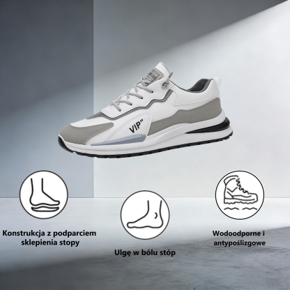 【⏰50% zniżki dzisiaj - nie przegap】Ergonomiczne buty ortopedyczne – ✅️ Korygują postawę podczas chodzenia – Wodoodporne i antypoślizgowe 👞Wykonane z oryginalnej australijskiej skóry bydlęcej