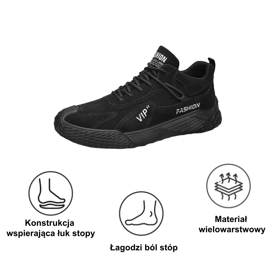 [⏰50% zniżki dzisiaj - nie przegap] Ergonomiczne buty trekkingowe - ✅️ Korygują styl chodzenia - Wyselekcjonowana włoska skóra