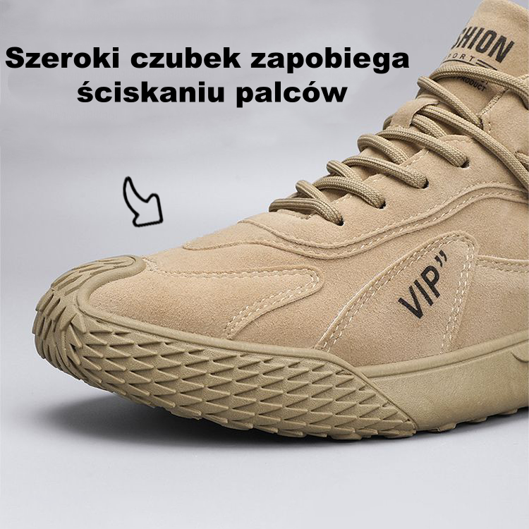 [⏰50% zniżki dzisiaj - nie przegap] Ergonomiczne buty trekkingowe - ✅️ Korygują styl chodzenia - Wyselekcjonowana włoska skóra
