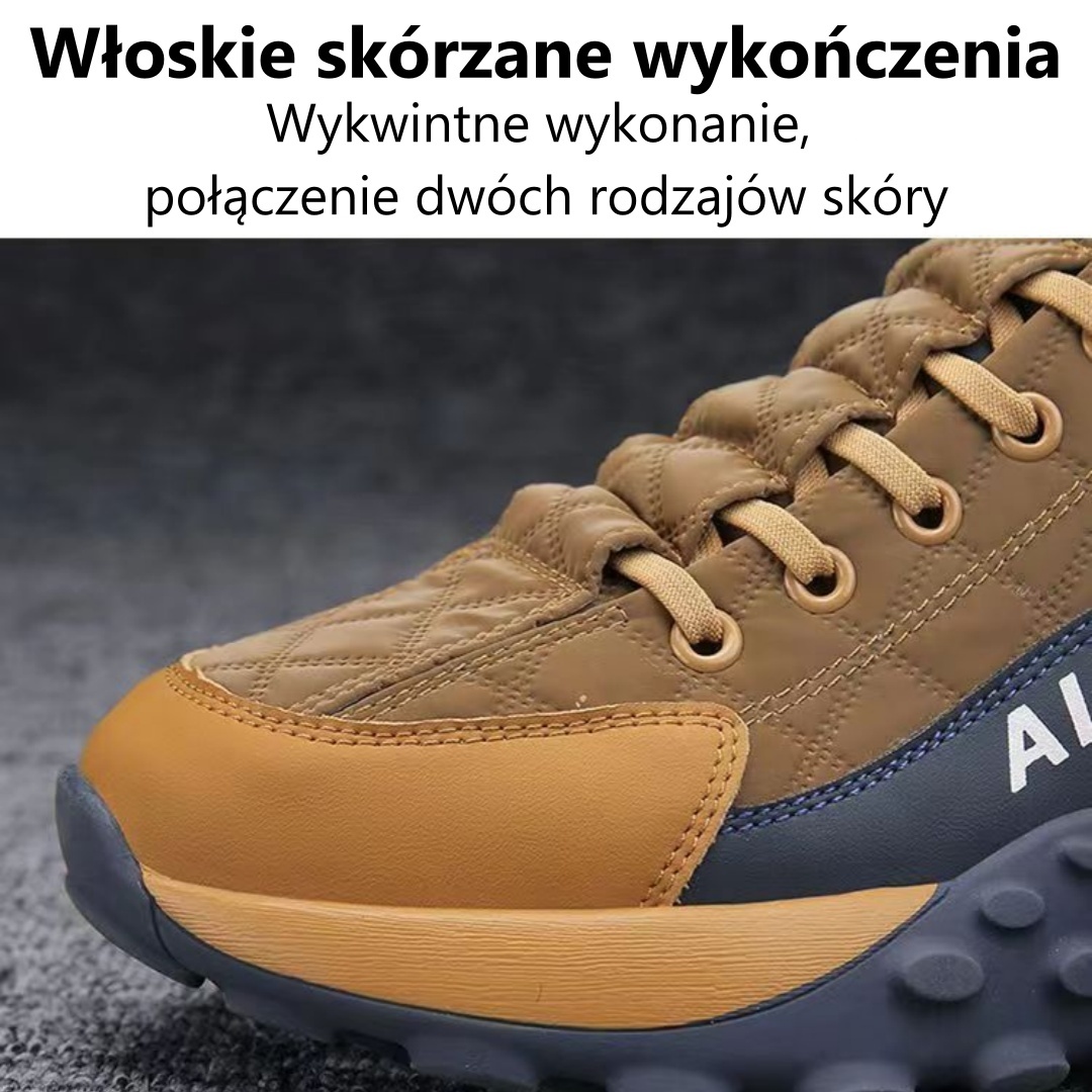 【🎆Szczęśliwego Nowego Roku!⏰50% zniżki dzisiaj - nie przegap】Ergonomiczne buty ortopedyczne – ✅️ Korygują postawę podczas chodzenia – Wodoodporne i antypoślizgowe 👞Wyselekcjonowana włoska skóra