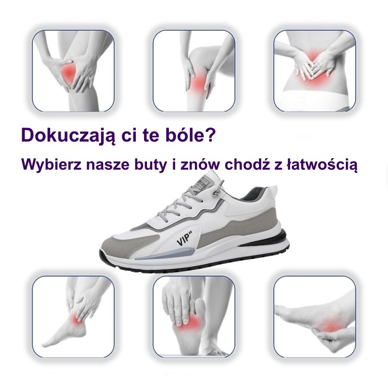 【⏰50% zniżki dzisiaj - nie przegap】Ergonomiczne buty ortopedyczne – ✅️ Korygują postawę podczas chodzenia – Wodoodporne i antypoślizgowe 👞Wykonane z oryginalnej australijskiej skóry bydlęcej